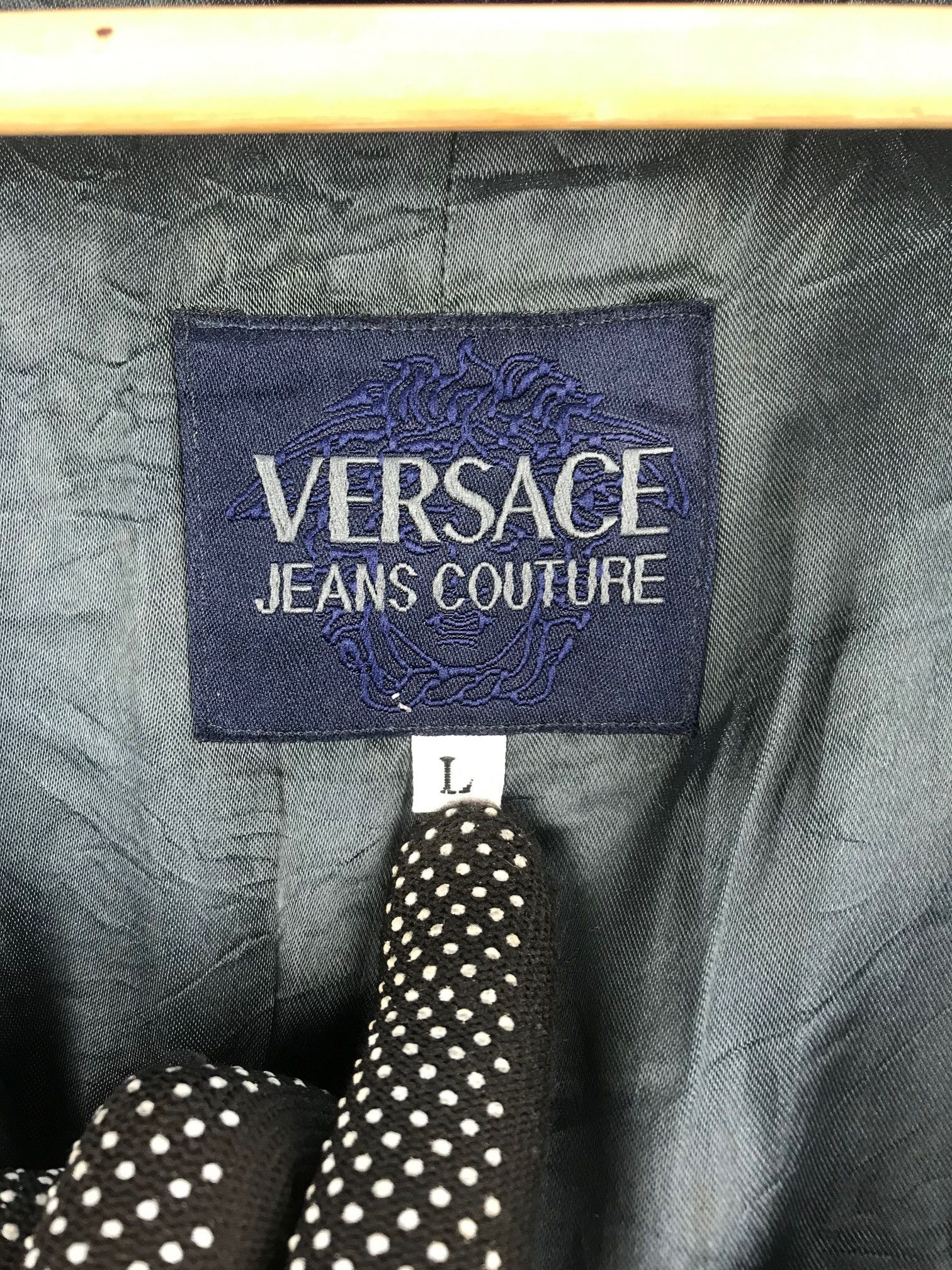 Versace Versace Jeans Couture Wool Jacket Size US L / EU 52-54 / 3 - 6 Thumbnail