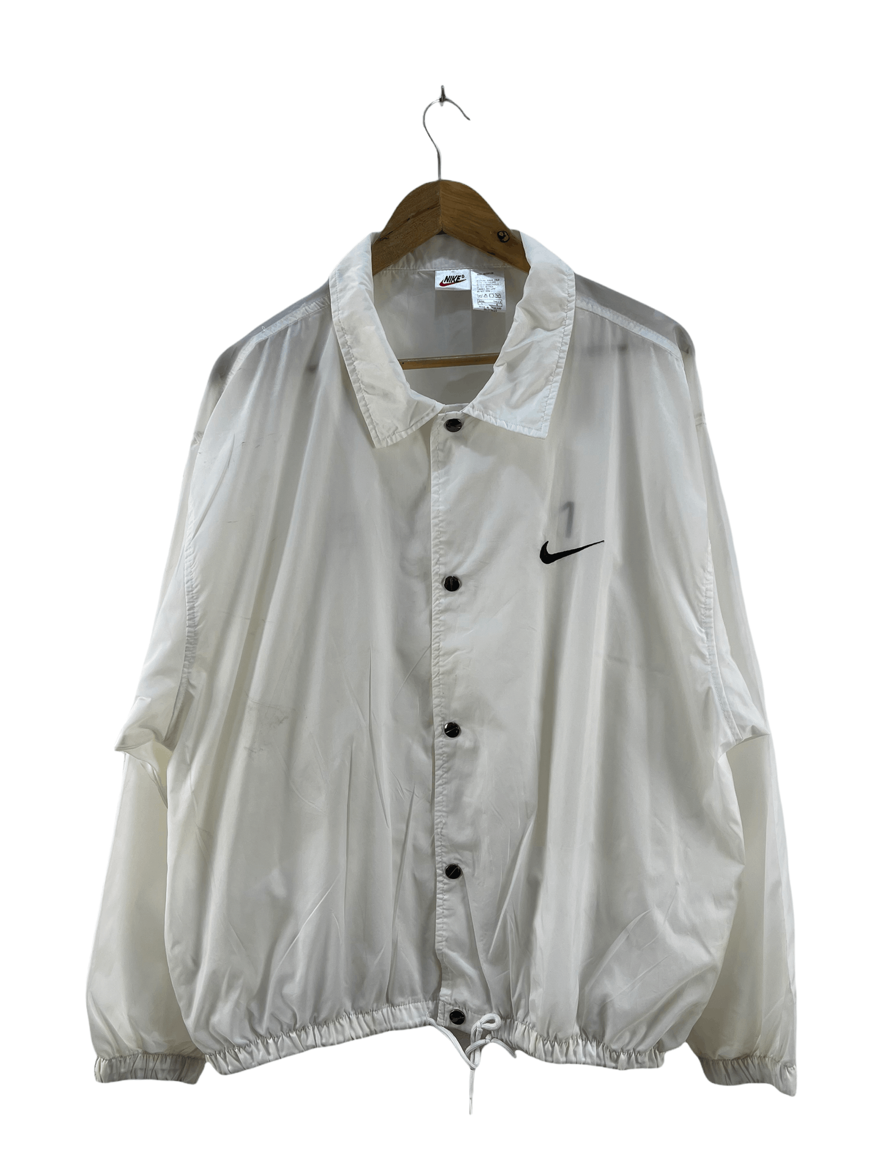 Nike Vintage Nike Swoosh Jacket Size US L / EU 52-54 / 3 - 2 Thumbnail