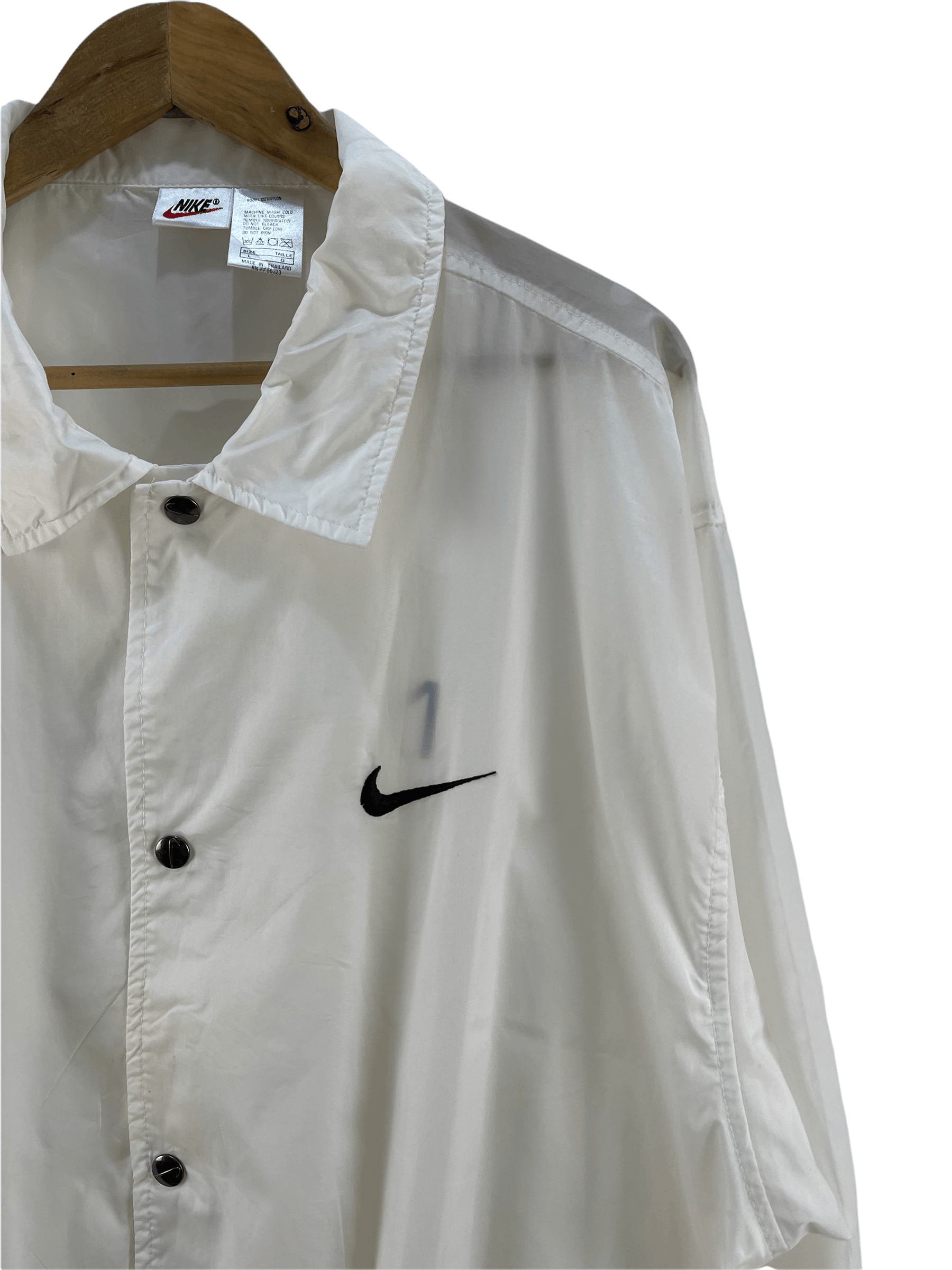 Nike Vintage Nike Swoosh Jacket Size US L / EU 52-54 / 3 - 8 Thumbnail