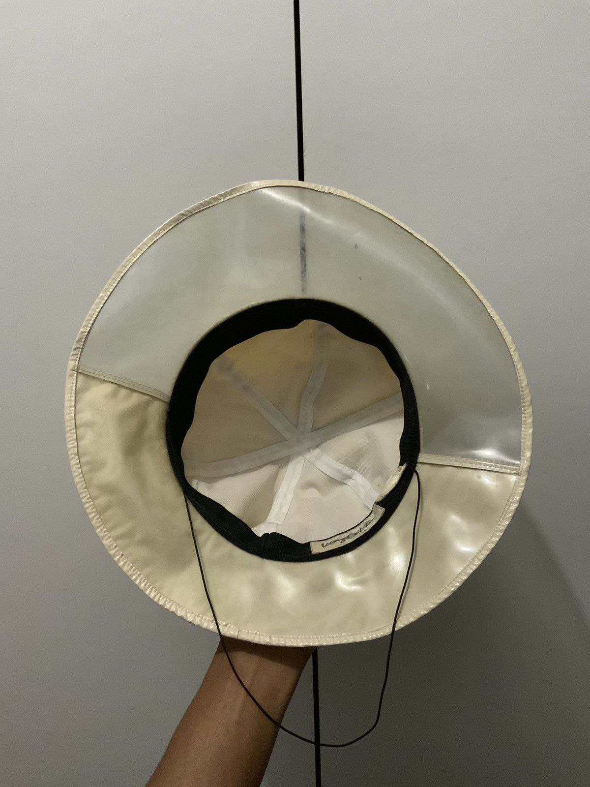 Japanese Brand Vintage Vingt Et Un Japan Clear Bucket Hat Size ONE SIZE - 12 Thumbnail