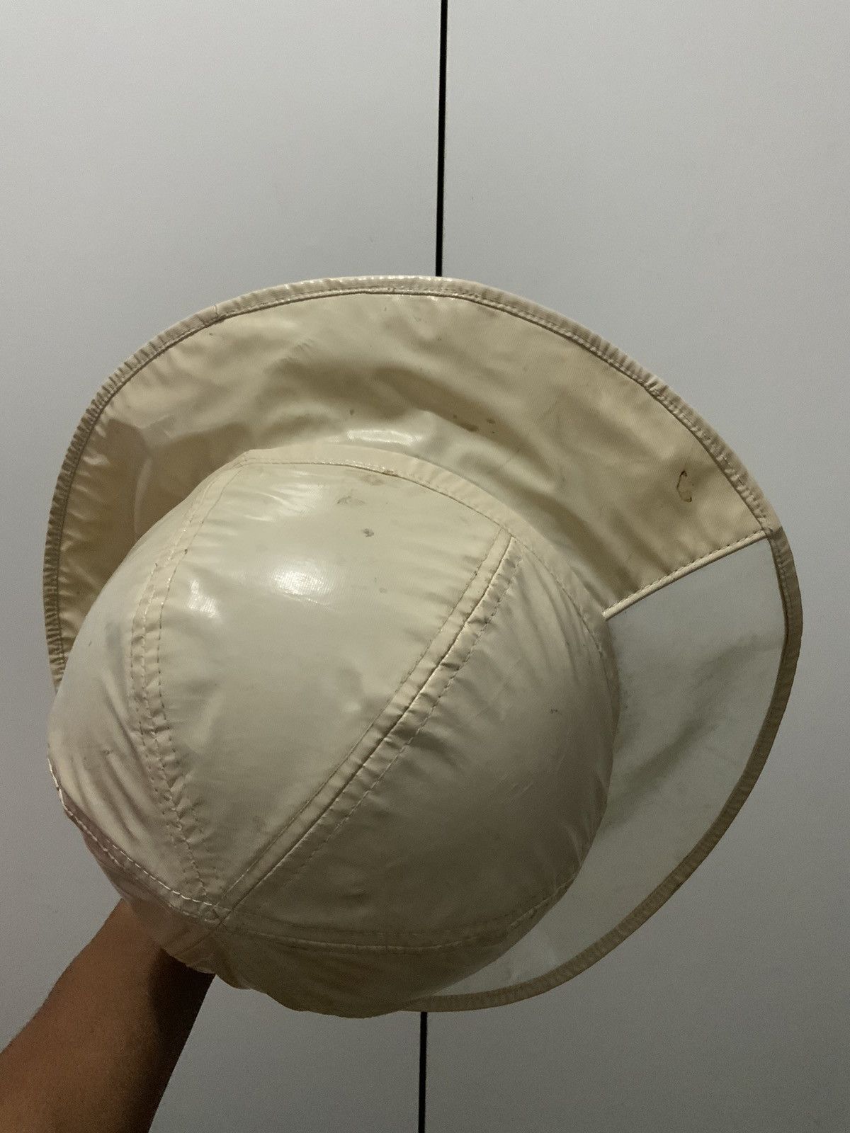 Japanese Brand Vintage Vingt Et Un Japan Clear Bucket Hat Size ONE SIZE - 8 Thumbnail