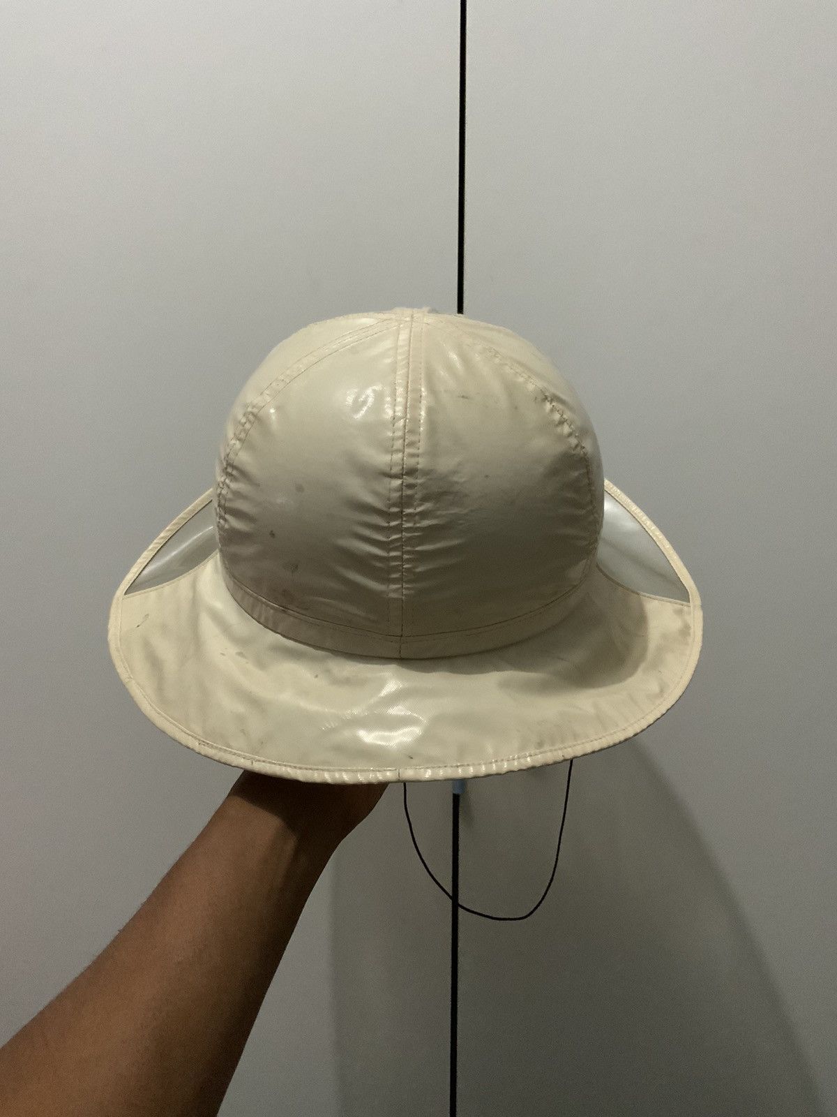 Japanese Brand Vintage Vingt Et Un Japan Clear Bucket Hat Size ONE SIZE - 4 Thumbnail