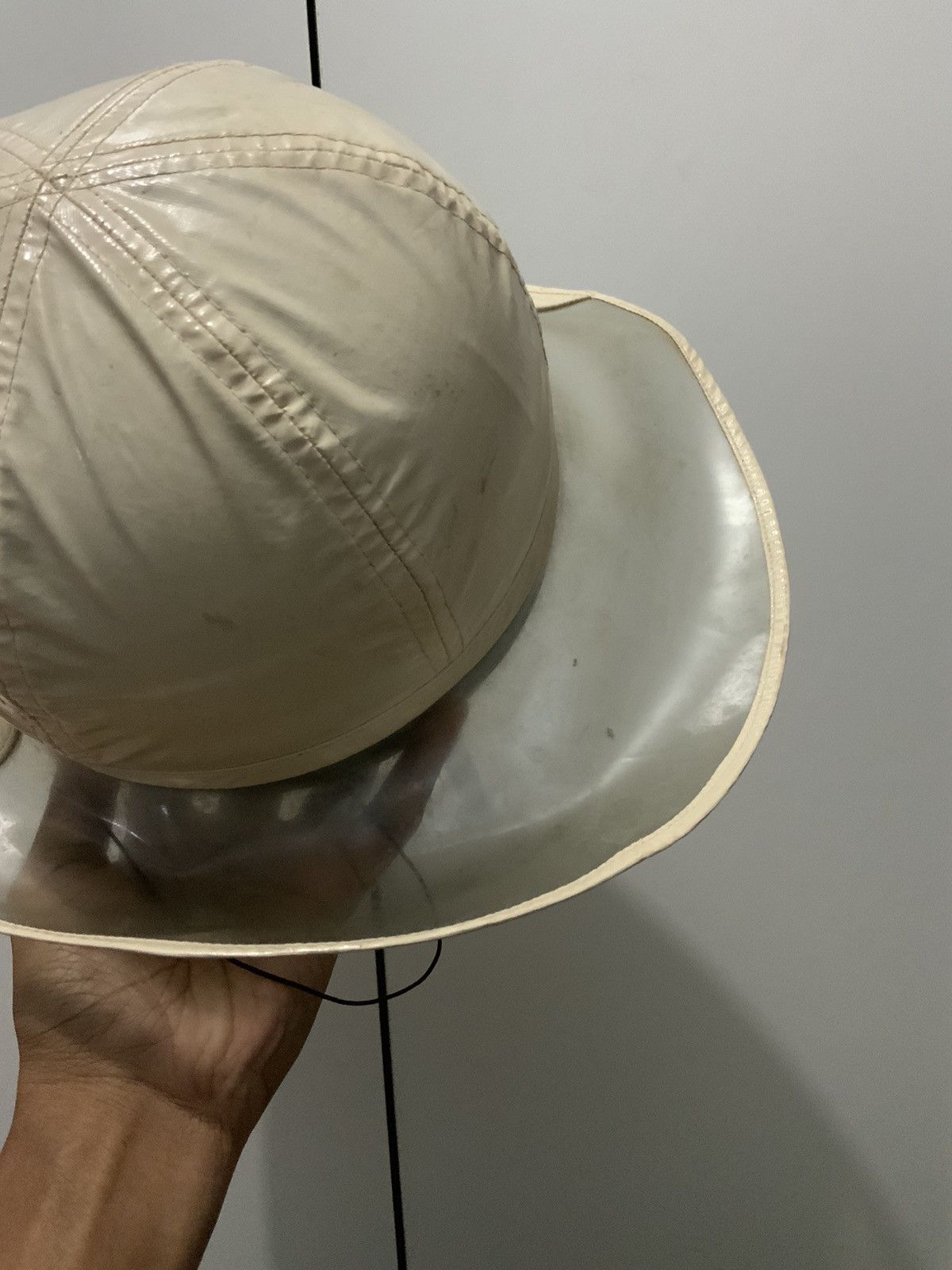 Japanese Brand Vintage Vingt Et Un Japan Clear Bucket Hat Size ONE SIZE - 10 Thumbnail