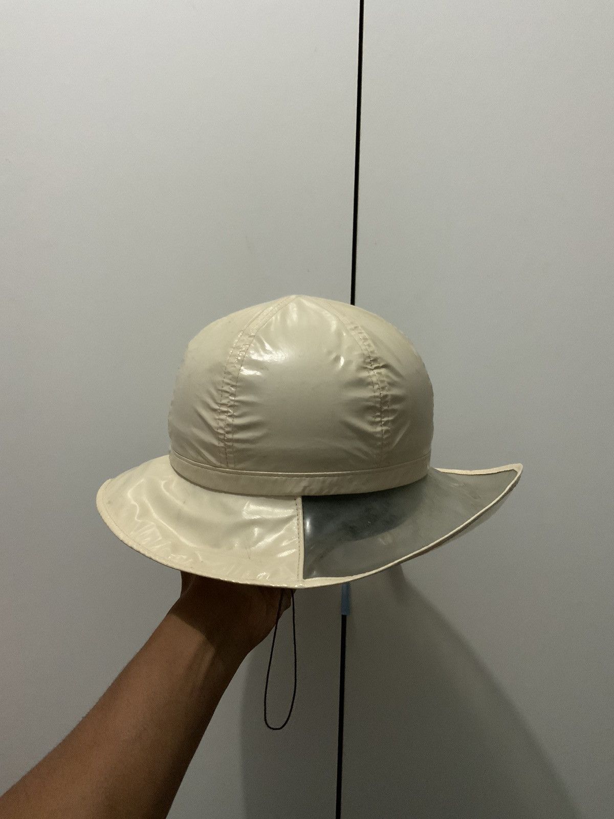 Japanese Brand Vintage Vingt Et Un Japan Clear Bucket Hat Size ONE SIZE - 5 Thumbnail