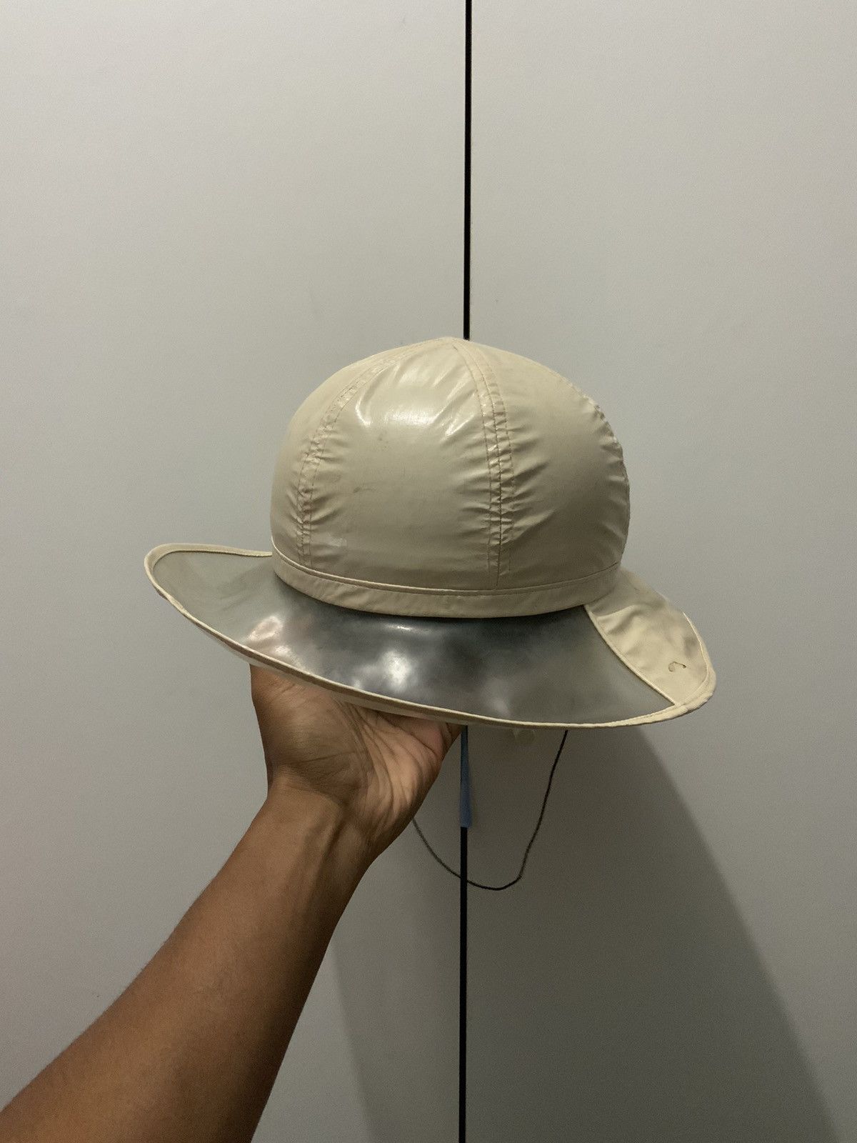 Japanese Brand Vintage Vingt Et Un Japan Clear Bucket Hat Size ONE SIZE - 2 Thumbnail