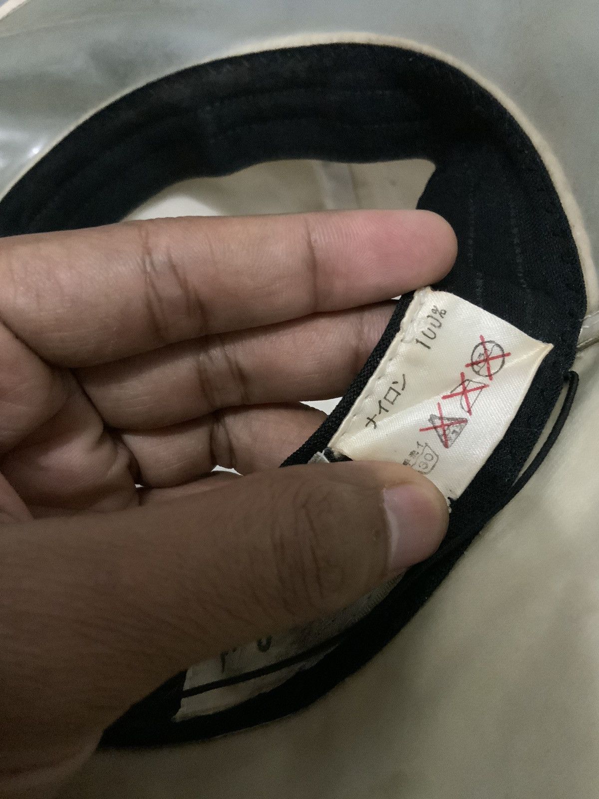 Japanese Brand Vintage Vingt Et Un Japan Clear Bucket Hat Size ONE SIZE - 22 Thumbnail