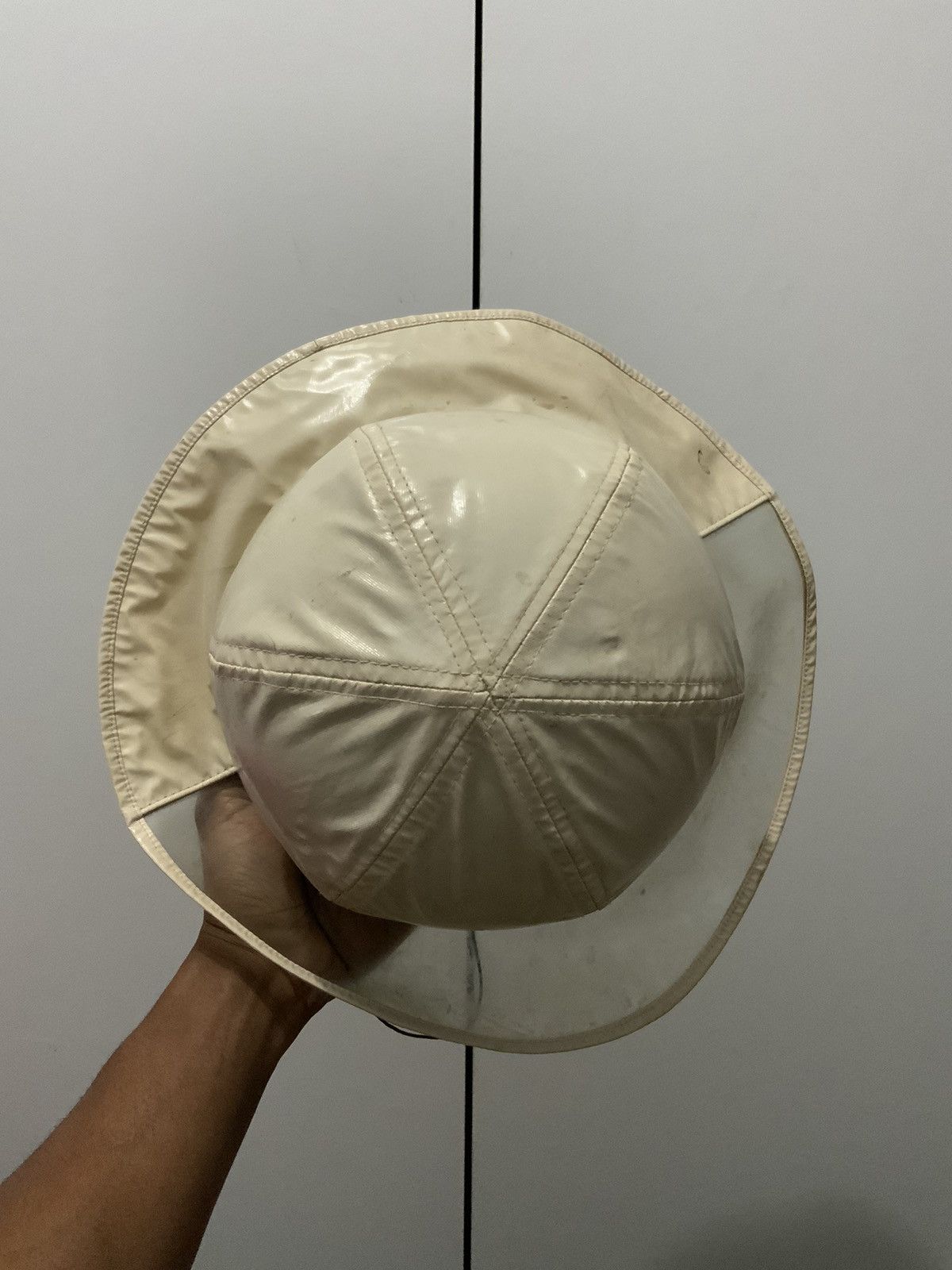 Japanese Brand Vintage Vingt Et Un Japan Clear Bucket Hat Size ONE SIZE - 7 Thumbnail