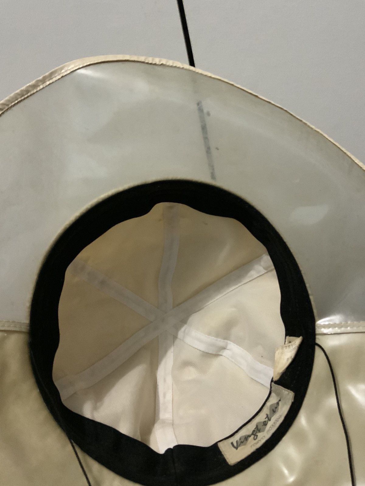 Japanese Brand Vintage Vingt Et Un Japan Clear Bucket Hat Size ONE SIZE - 14 Thumbnail