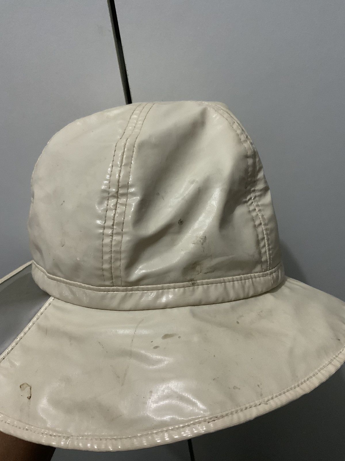 Japanese Brand Vintage Vingt Et Un Japan Clear Bucket Hat Size ONE SIZE - 19 Thumbnail