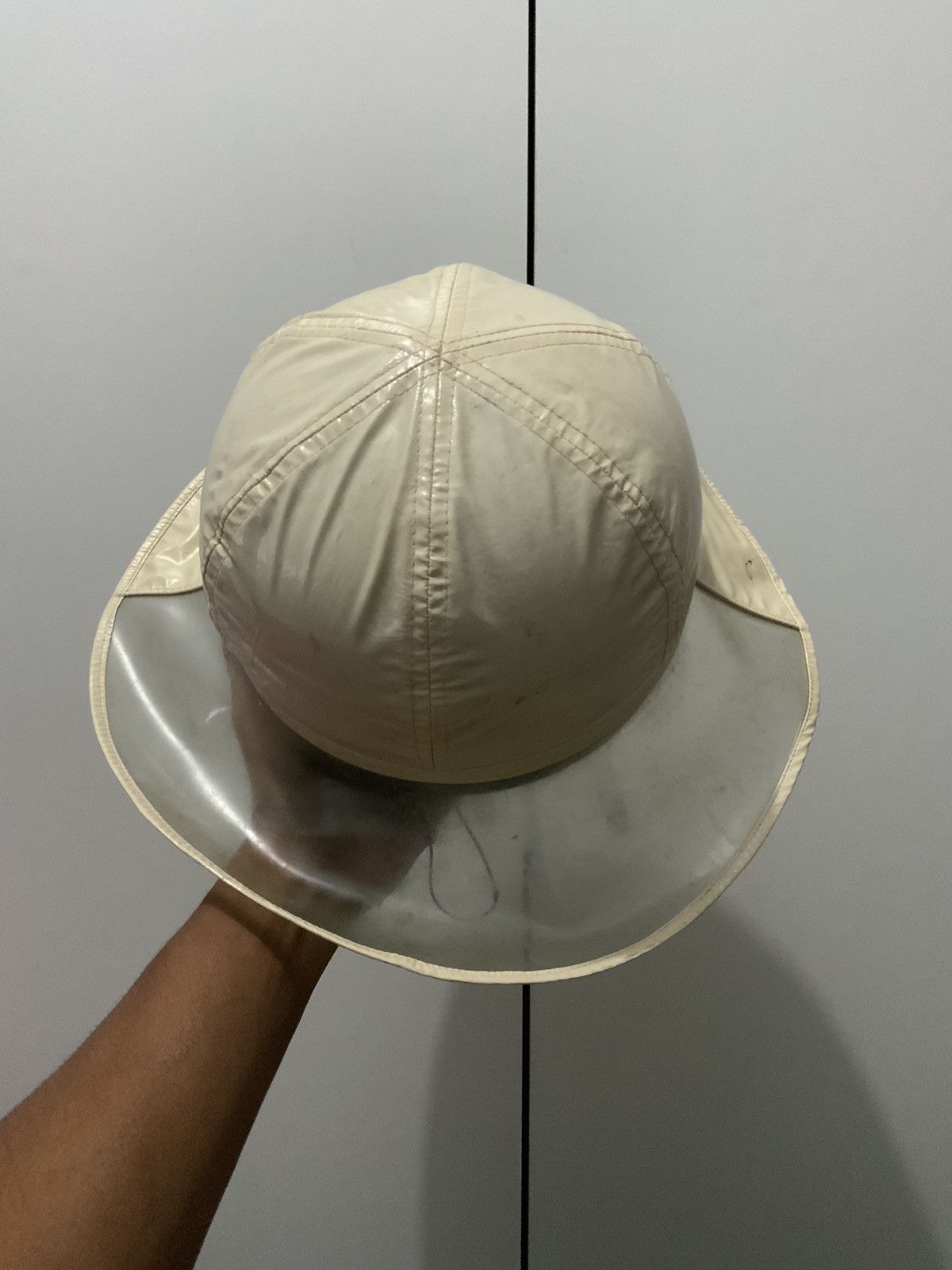 Japanese Brand Vintage Vingt Et Un Japan Clear Bucket Hat Size ONE SIZE - 6 Thumbnail