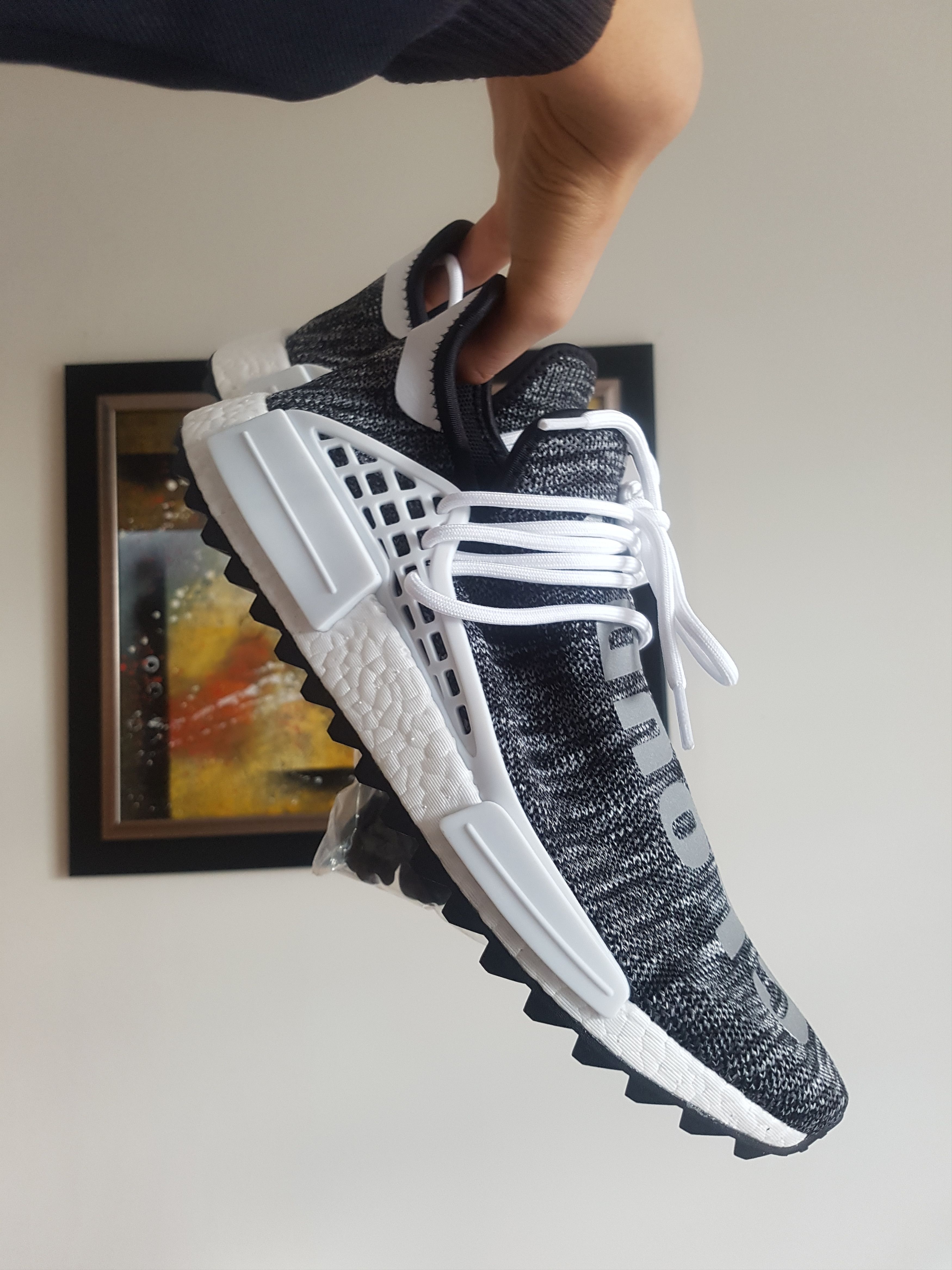 HUMAN RACE NMD TRAILS OREO Low Top Sneakers