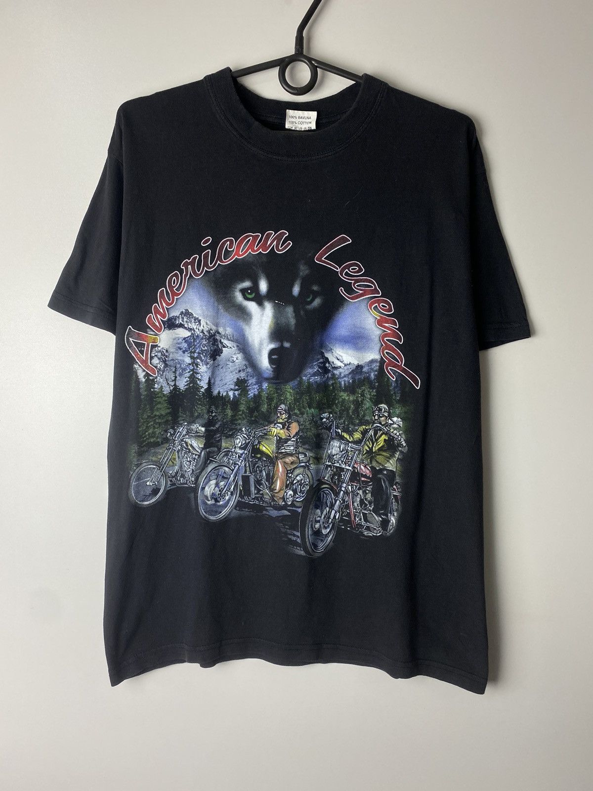 Vintage American Legend 90s Harley Davidson vintage t-shirts size M Size US M / EU 48-50 / 2 - 1 Thumbnail
