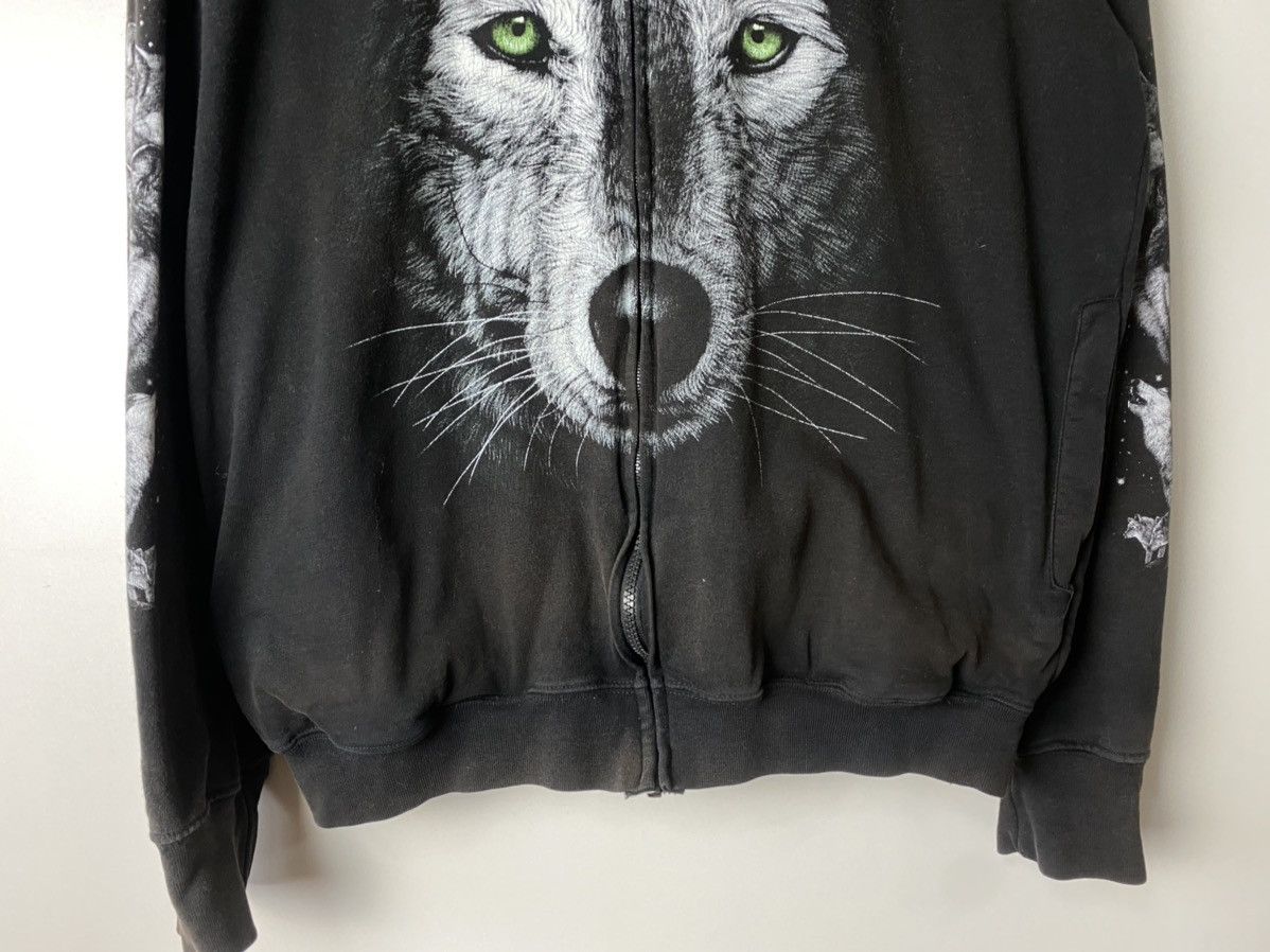 Vintage Woolf vintage zip hoodie size XL Size US XL / EU 56 / 4 - 4 Thumbnail