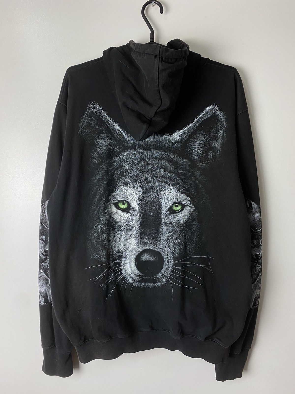 Vintage Woolf vintage zip hoodie size XL Size US XL / EU 56 / 4 - 2 Thumbnail