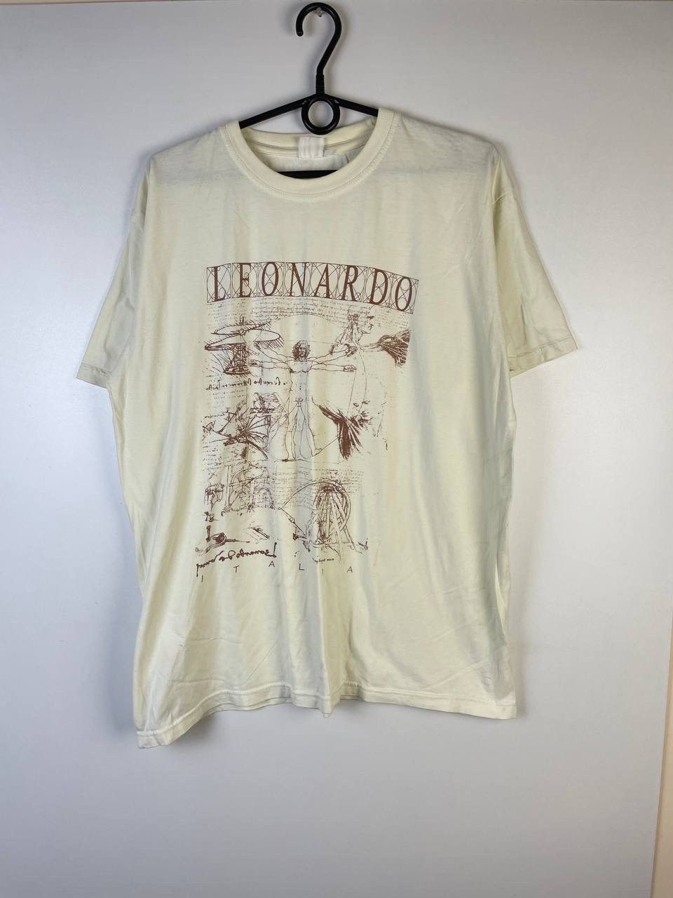 Vintage Leonardo Da Vinci 90s vintage t-shirt size XL Size US XL / EU 56 / 4 - 1 Thumbnail