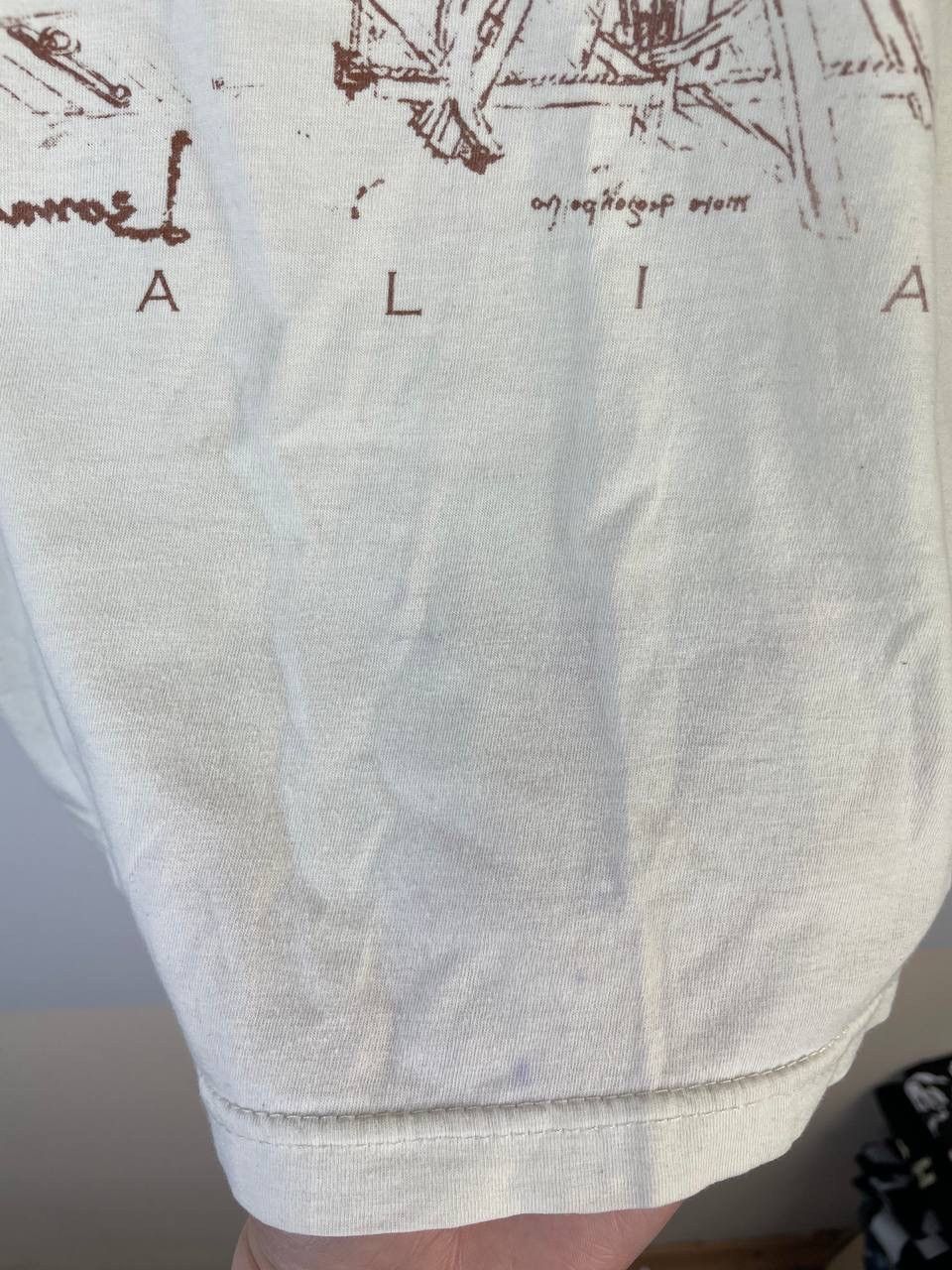 Vintage Leonardo Da Vinci 90s vintage t-shirt size XL Size US XL / EU 56 / 4 - 5 Thumbnail