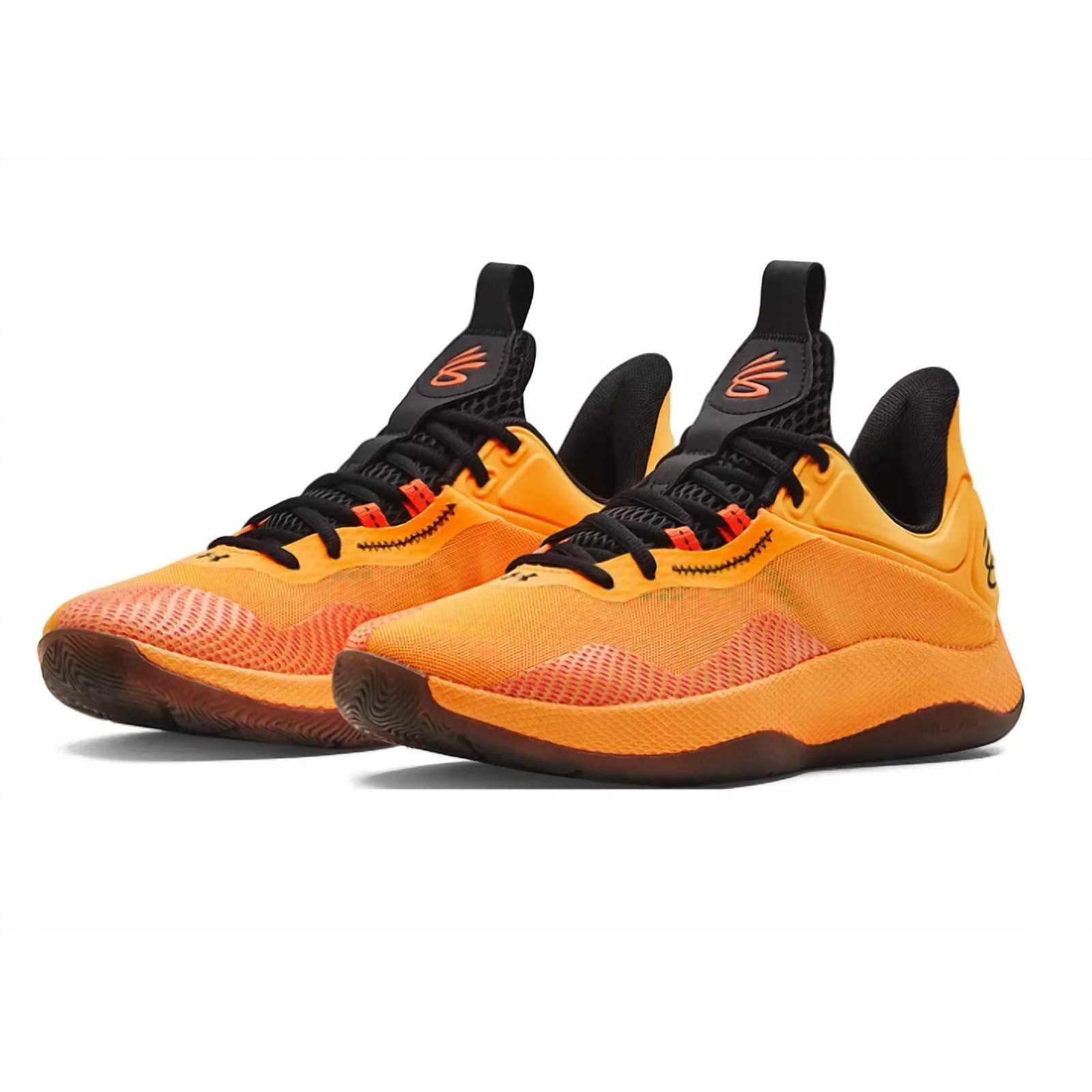 Under Armour Unisex Curry Hovr Splash 2 Basketball Shoes In Orange
