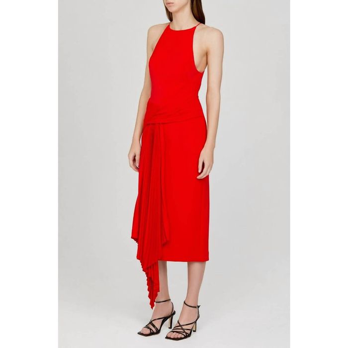acler Bercy Dress In Cherry | Grailed