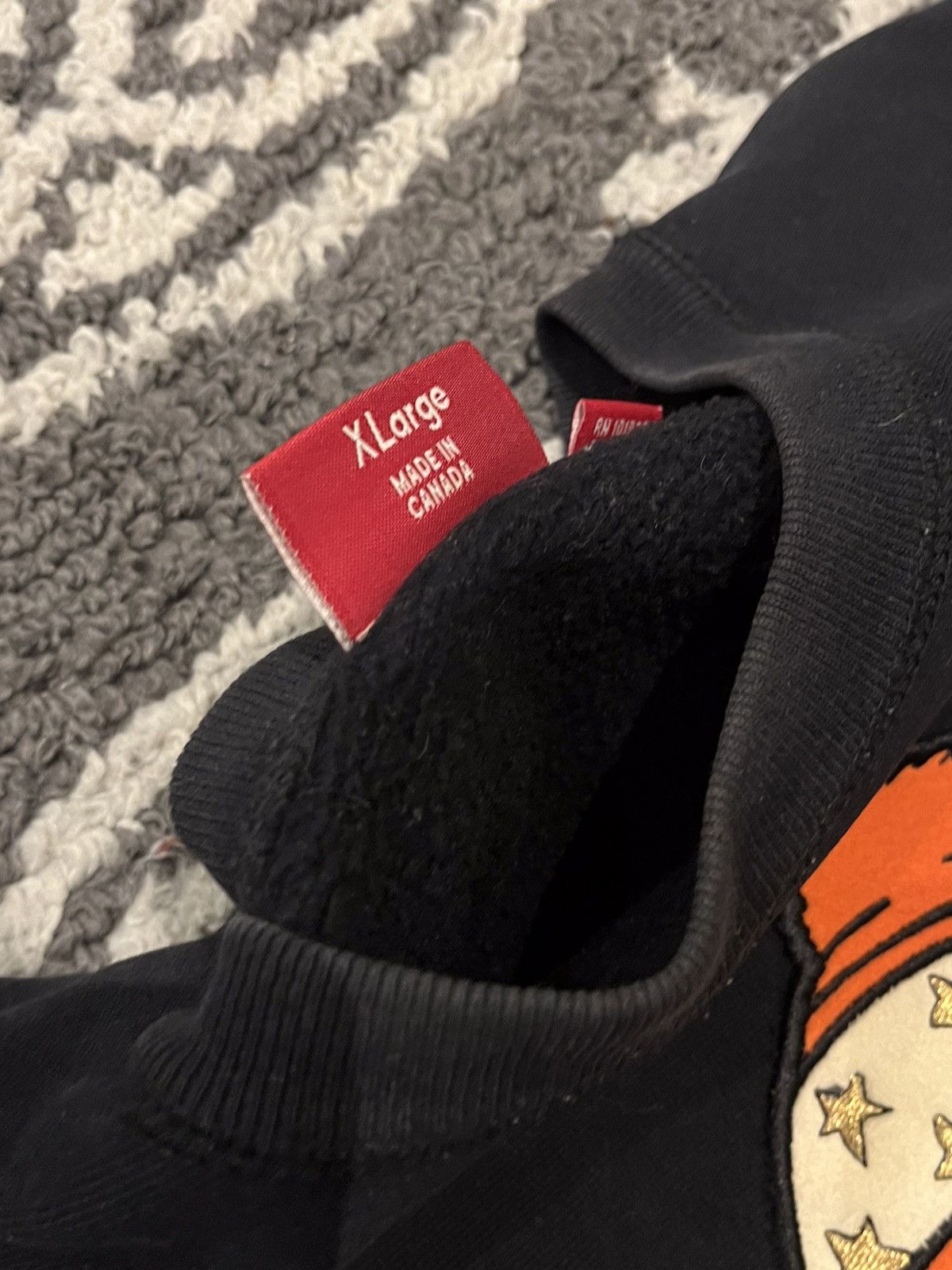 Supreme × Vintage Supreme Camacho Stars Crewneck Sweater Black XL Size US XL / EU 56 / 4 - 6 Thumbnail