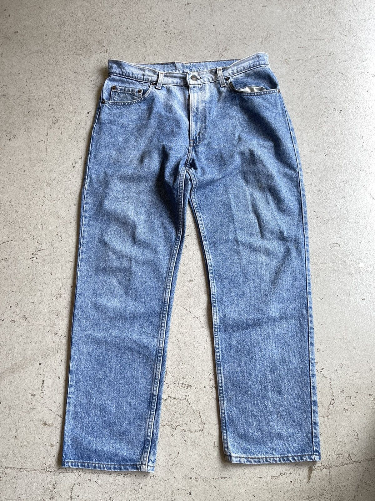 Vintage Levi’s 506 Size 35 Denim Jeans Made In Usa