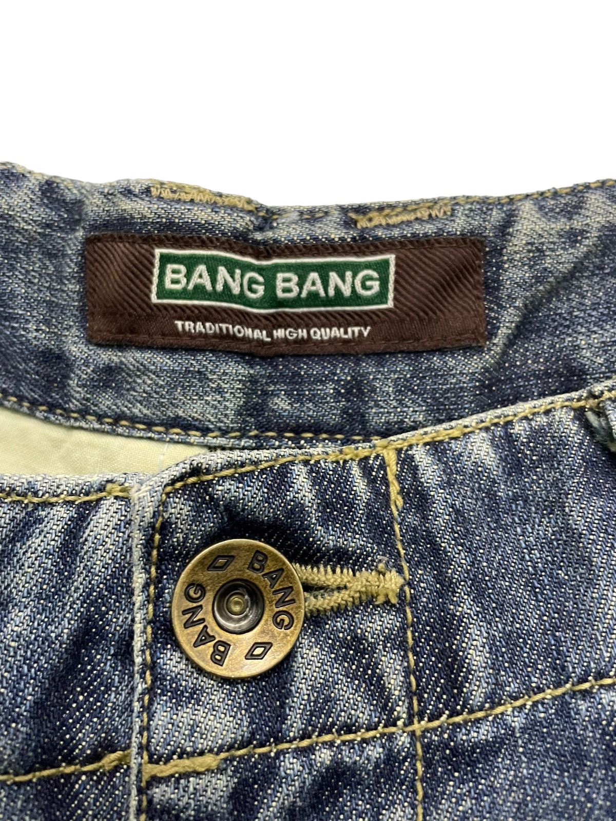 Japanese Brand × PPFM × Tete Homme Vintage BangBang Japan Cargo Jeans Size US 31 - 7 Thumbnail