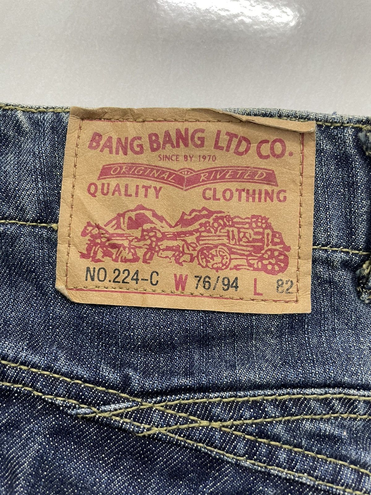 Japanese Brand × PPFM × Tete Homme Vintage BangBang Japan Cargo Jeans Size US 31 - 8 Thumbnail