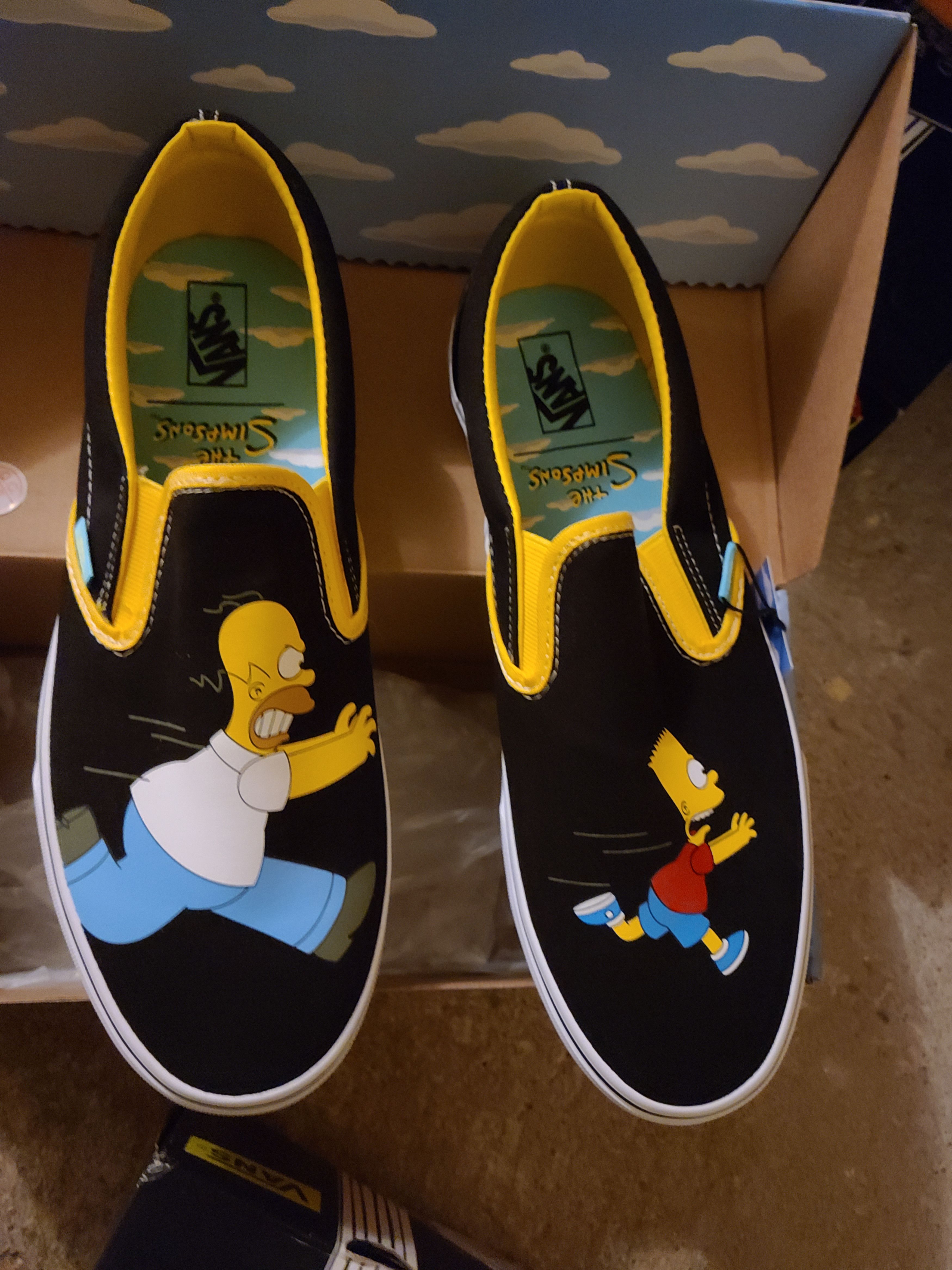 The Simpsons × Vans Homer and bart x vans Size US 11 / EU 44 - 3 Thumbnail