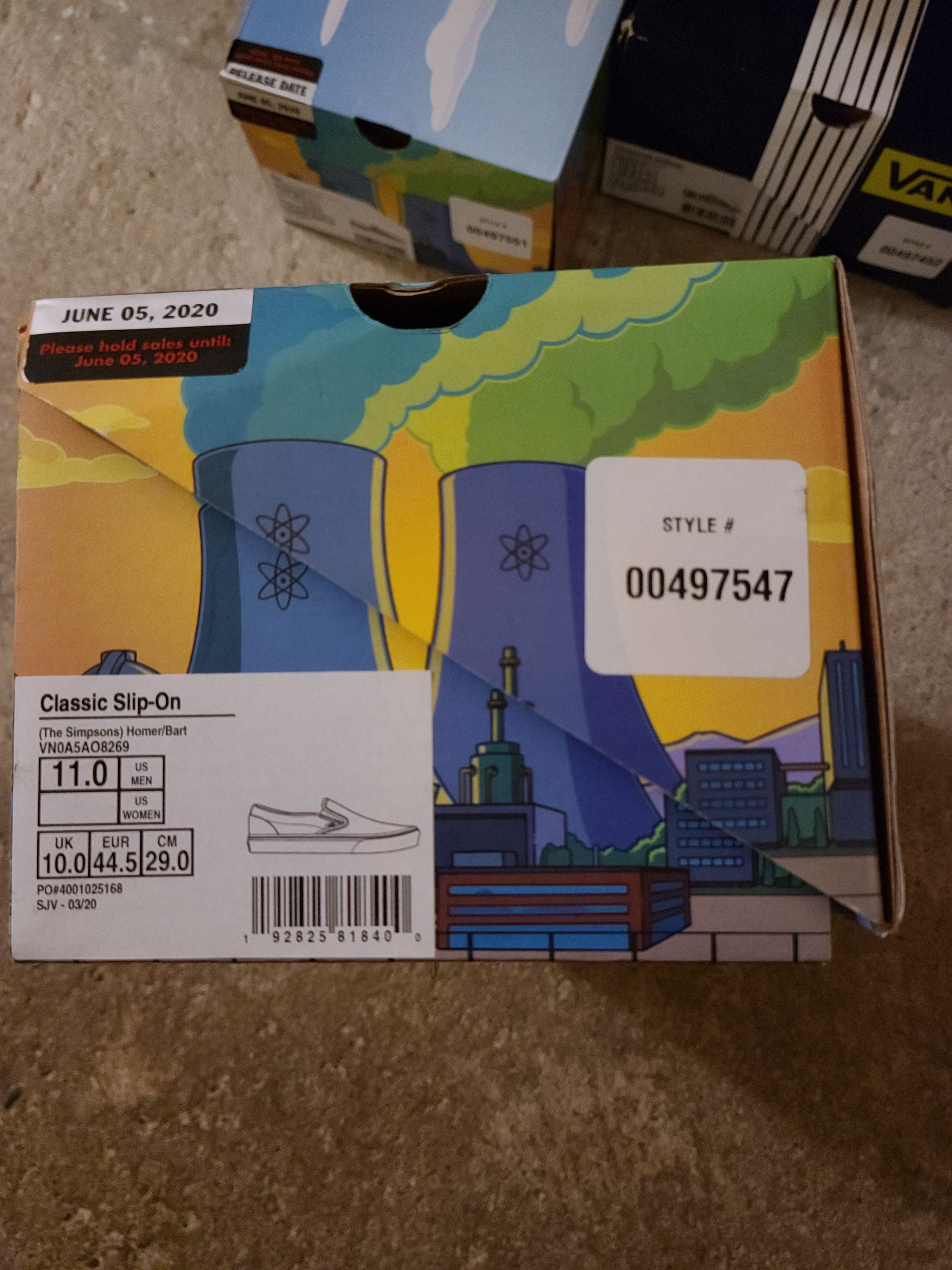 The Simpsons × Vans Homer and bart x vans Size US 11 / EU 44 - 1 Thumbnail