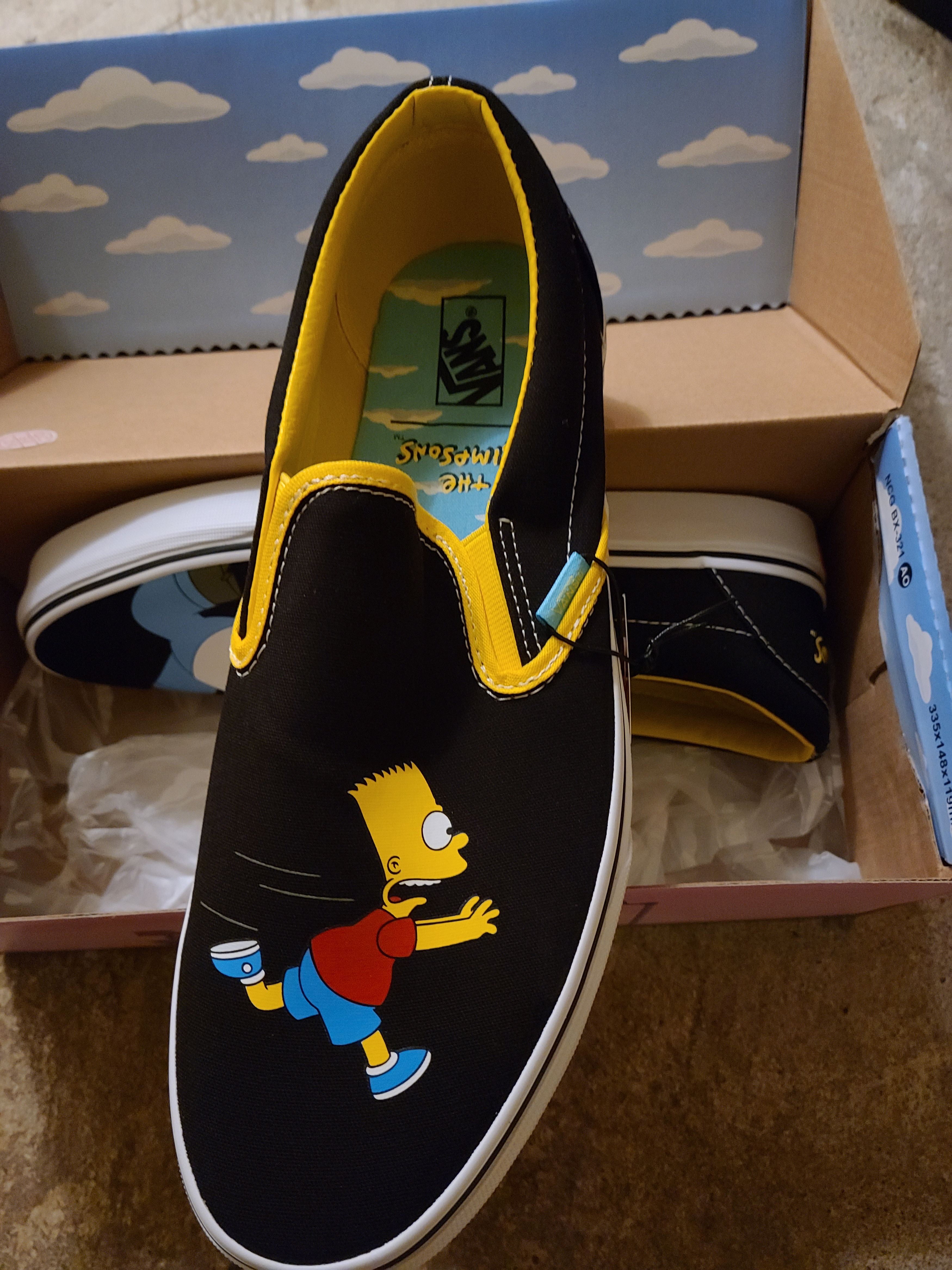 The Simpsons × Vans Homer and bart x vans Size US 11 / EU 44 - 2 Thumbnail