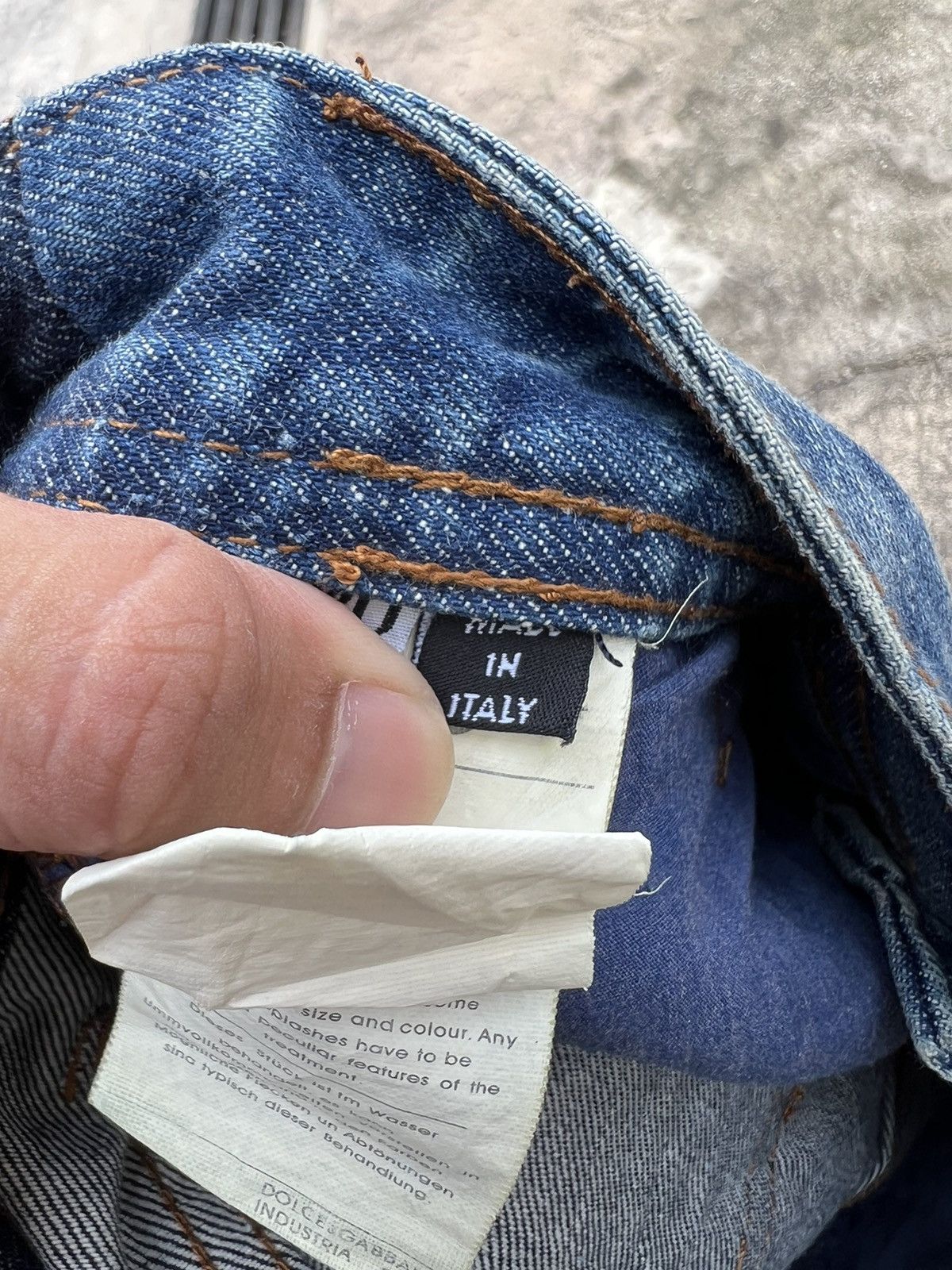 Dolce & Gabbana Dolce & Gabbana Distressed Design Denim Size US 32 / EU 48 - 8 Thumbnail