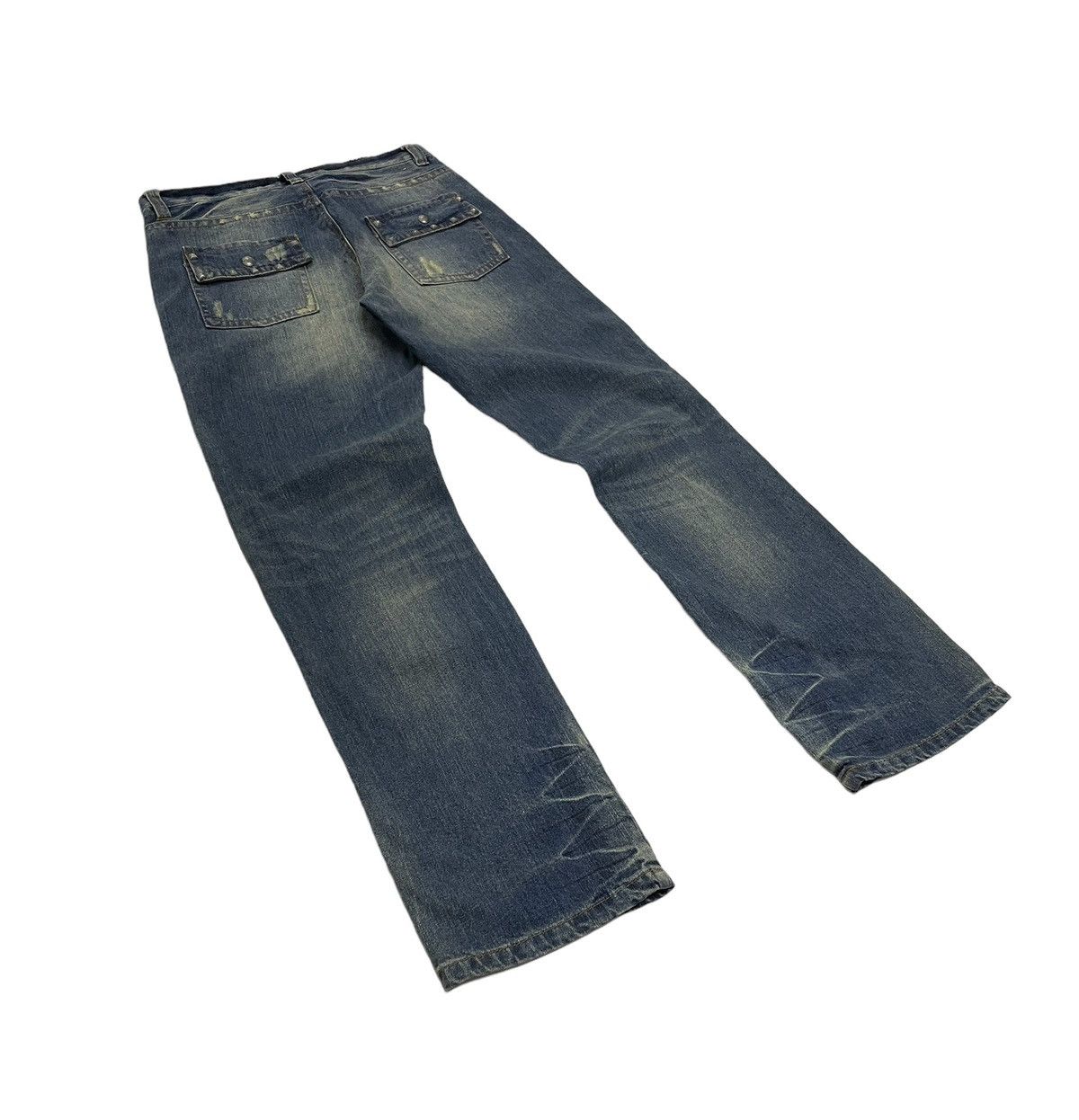 Japanese Brand Vintage RussK Bush Jeans Studded Hysteric Glamour Style Size US 32 / EU 48 - 6 Thumbnail