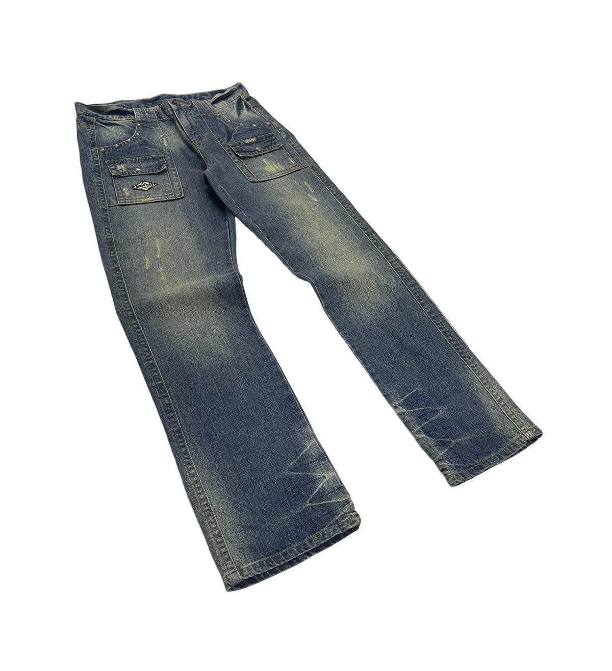 Japanese Brand Vintage RussK Bush Jeans Studded Hysteric Glamour Style Size US 32 / EU 48 - 2 Thumbnail