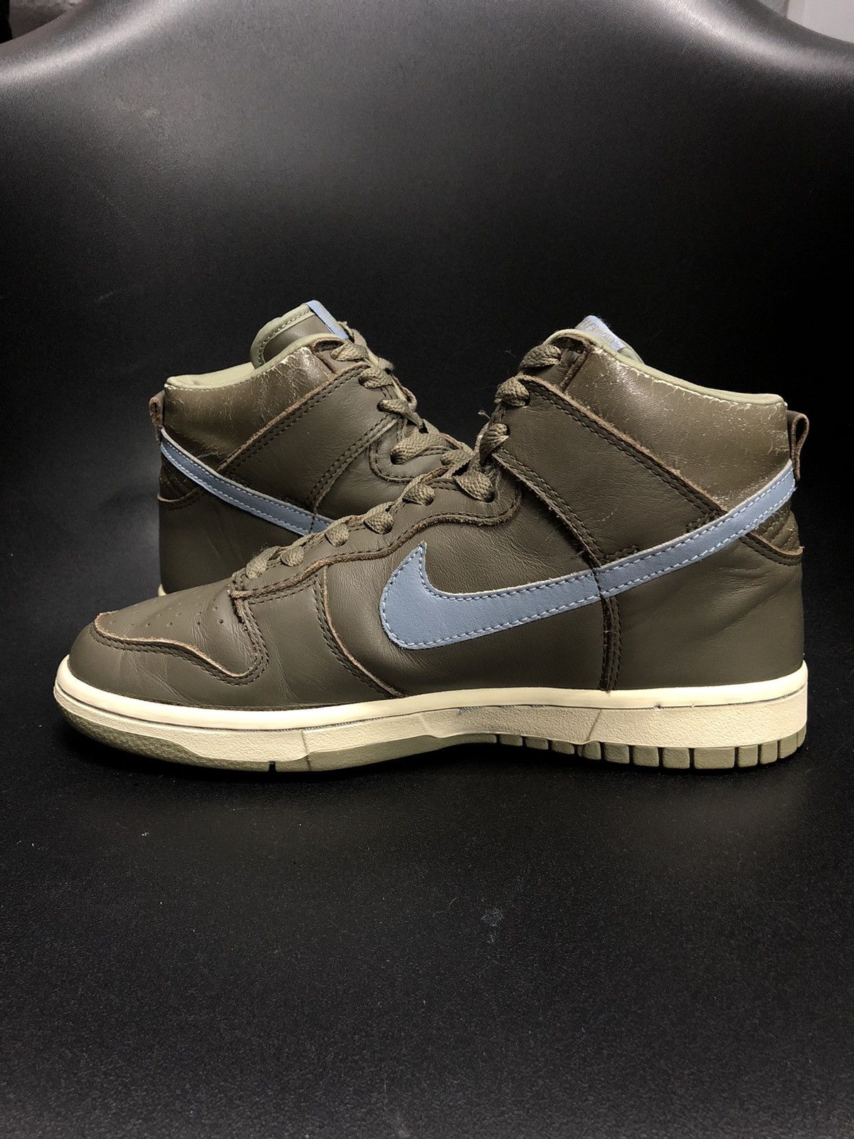 Nike 2003 Nike Dunk High WMNS Smoke Gray Size US 7 / EU 40 - 6 Thumbnail