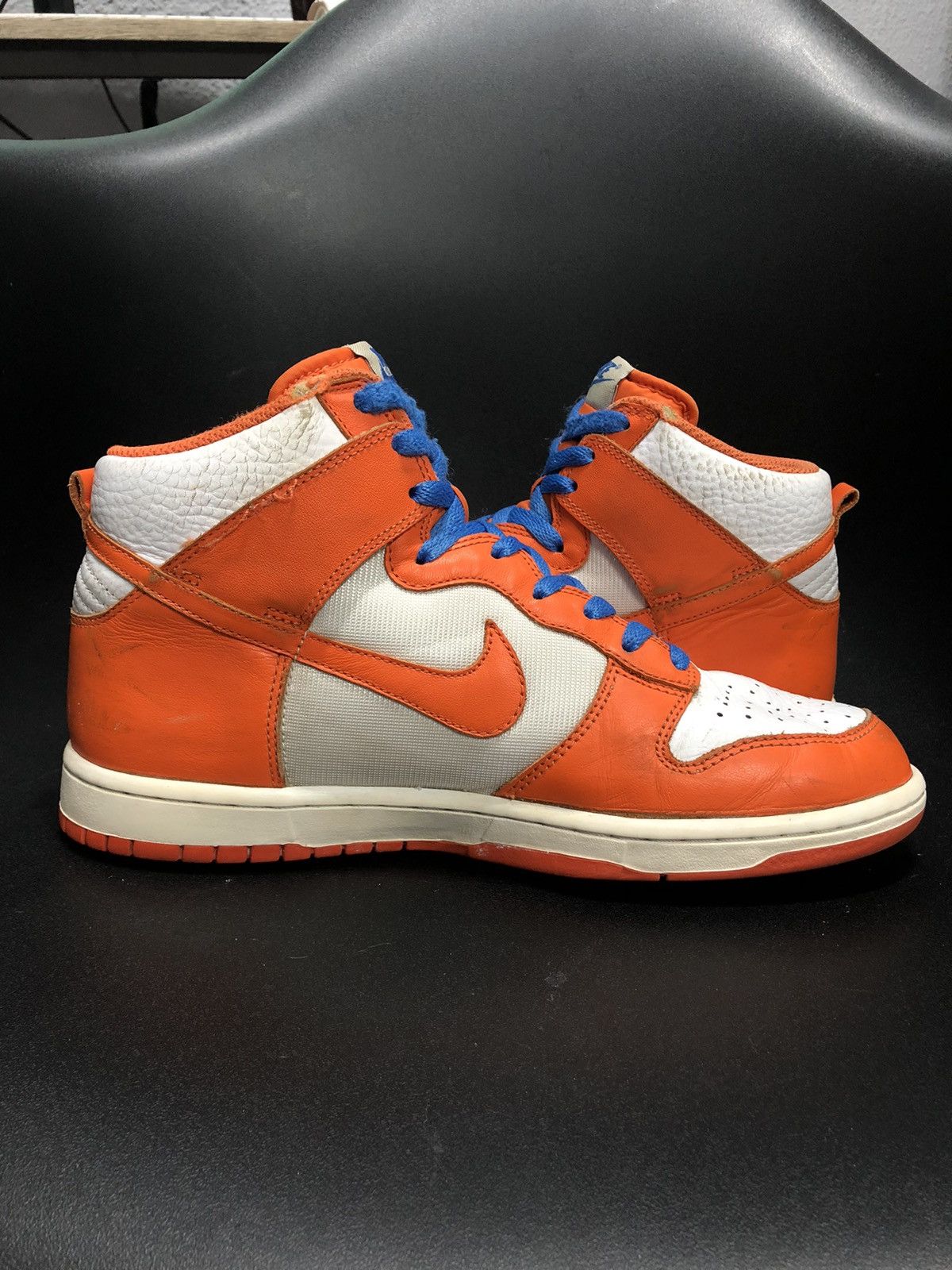 Nike 2009 Nike Dunk High Syracuse Blaze Varsity Blue Size US 8.5 / EU 41-42 - 7 Thumbnail