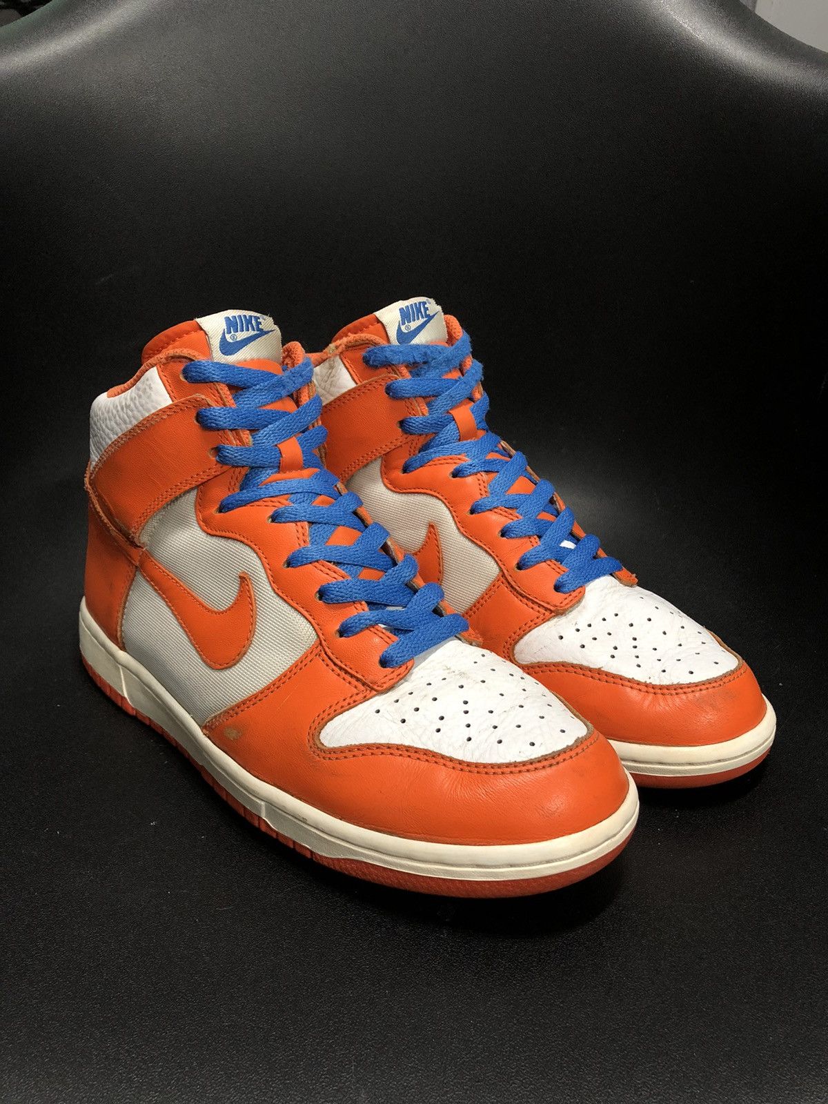 Nike 2009 Nike Dunk High Syracuse Blaze Varsity Blue Size US 8.5 / EU 41-42 - 2 Thumbnail