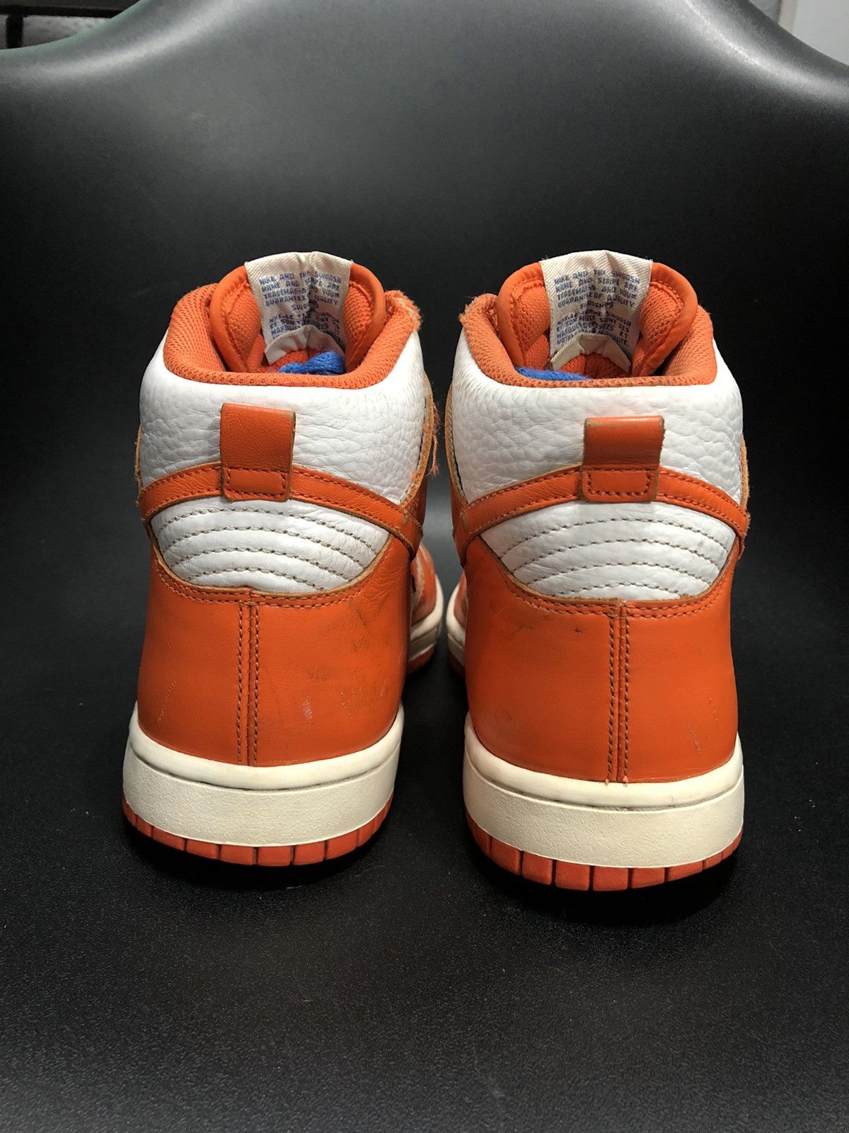 Nike 2009 Nike Dunk High Syracuse Blaze Varsity Blue Size US 8.5 / EU 41-42 - 4 Thumbnail