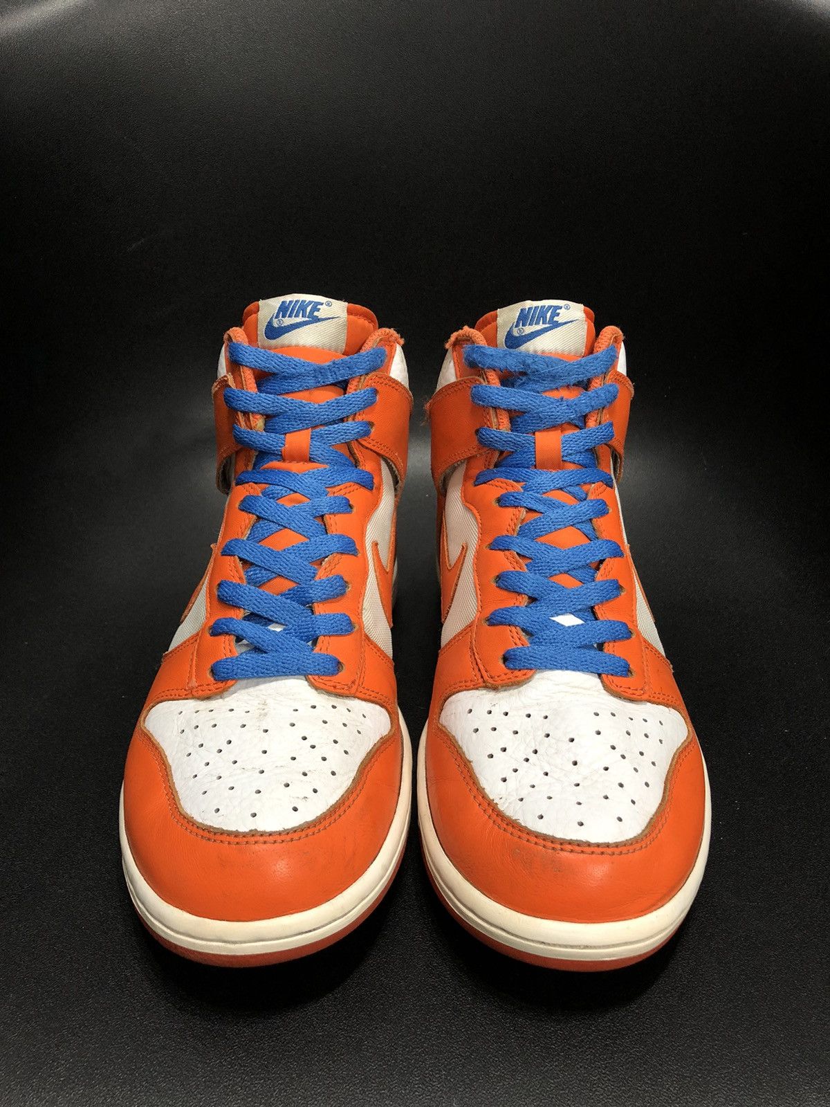 Nike 2009 Nike Dunk High Syracuse Blaze Varsity Blue Size US 8.5 / EU 41-42 - 3 Thumbnail