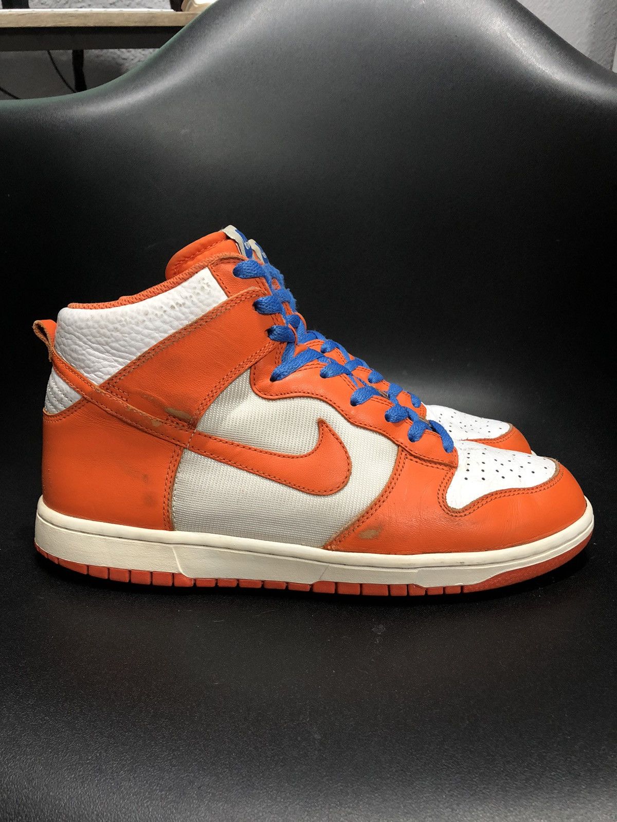 Nike 2009 Nike Dunk High Syracuse Blaze Varsity Blue Size US 8.5 / EU 41-42 - 5 Thumbnail