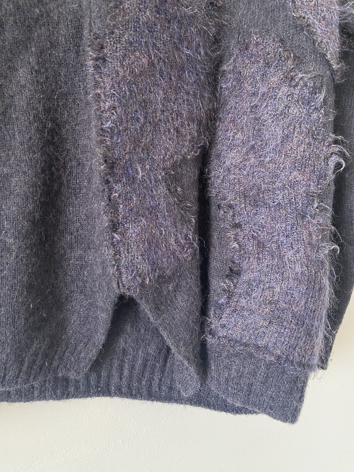 Yohji Yamamoto Yohji Yamamoto Pour Homme Deformed Alpaca Knit Sweater Size US L / EU 52-54 / 3 - 5 Thumbnail