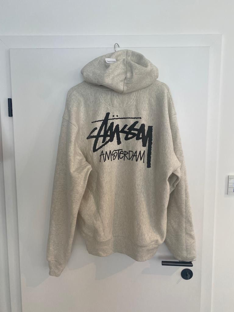 Stussy STUSSY Amsterdam Hoodie - Ash Heather - Size XL | Grailed