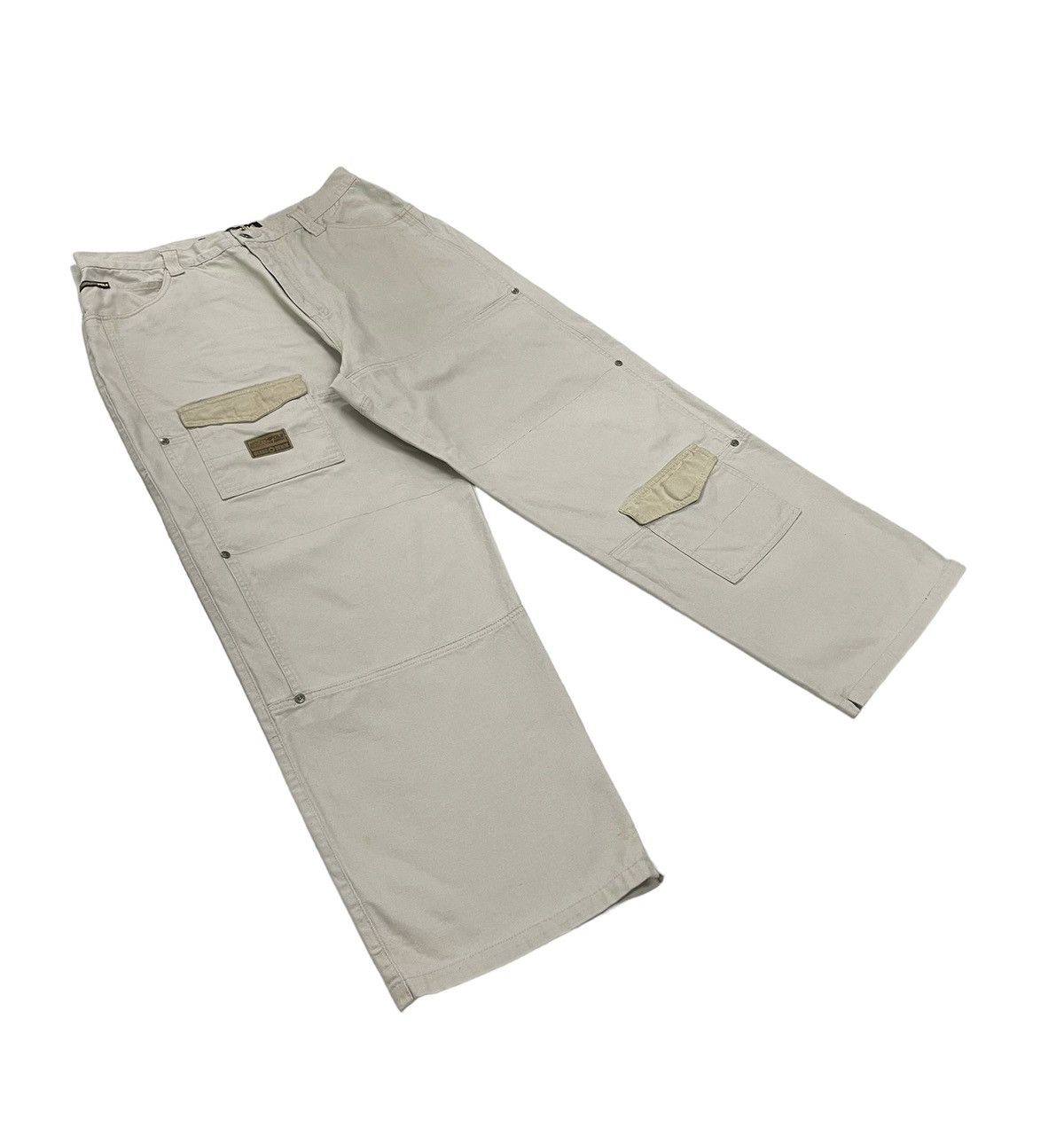 JNCO Vintage Southpole Baggy Cargo Double Knee Size US 35 - 2 Thumbnail