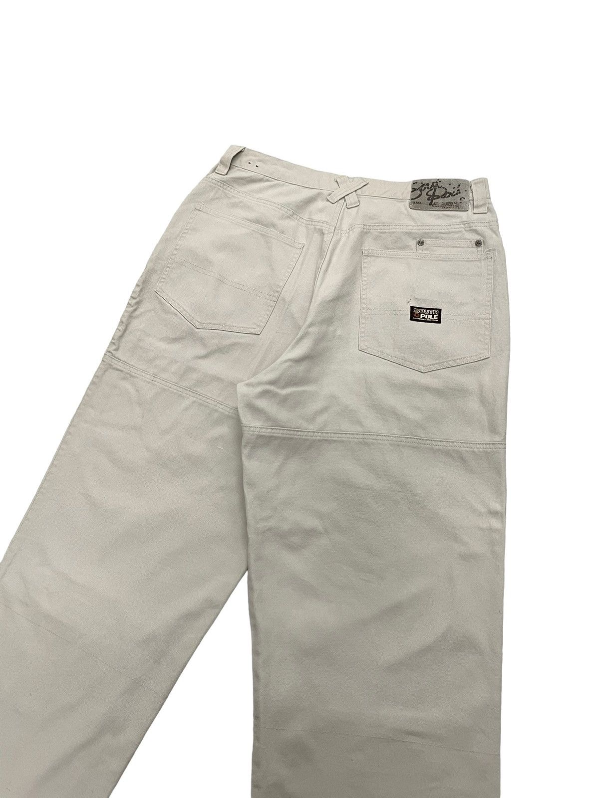 JNCO Vintage Southpole Baggy Cargo Double Knee Size US 35 - 7 Thumbnail