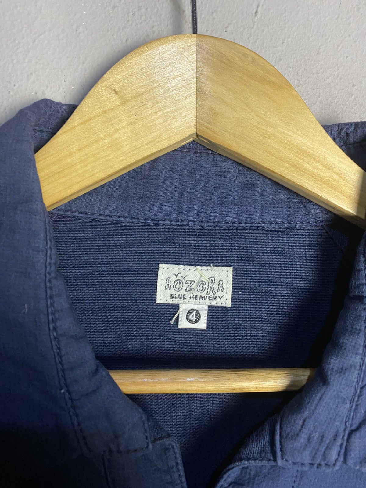 Indigo × Japanese Brand 🔥SALE🔥AOZORA INDIGO STYLE JACKET MADE IN JAPAN Size US L / EU 52-54 / 3 - 6 Thumbnail