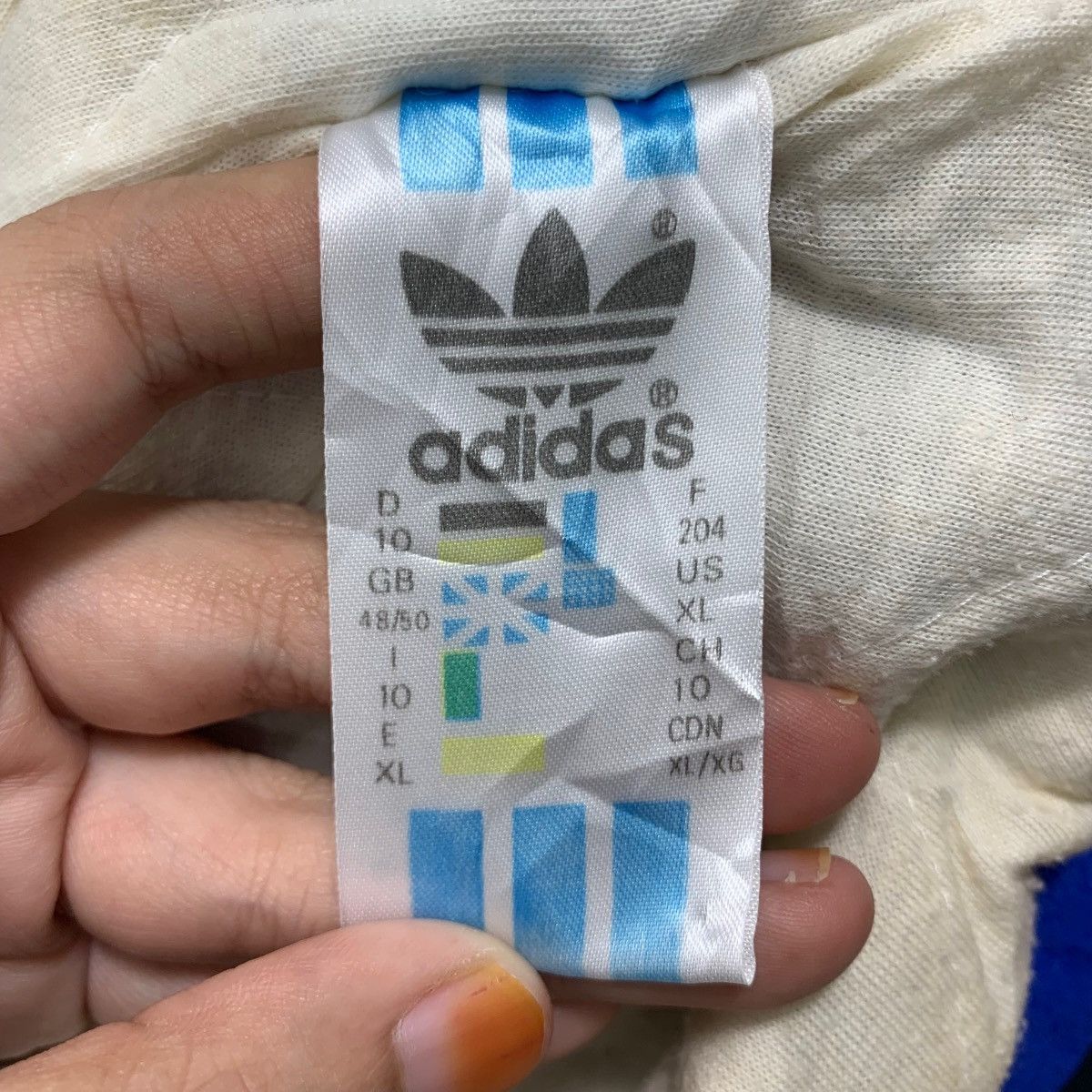 Adidas × Descente Vintage Adidas Sportswear Zipper Light Jacket Size US XL / EU 56 / 4 - 9 Thumbnail