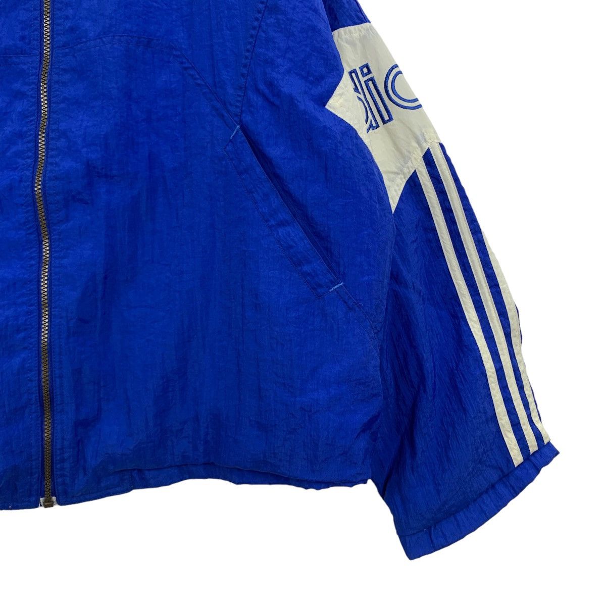 Adidas × Descente Vintage Adidas Sportswear Zipper Light Jacket Size US XL / EU 56 / 4 - 4 Thumbnail