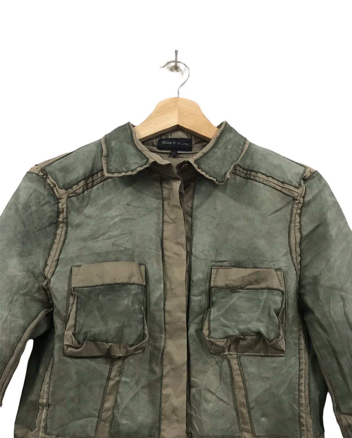 Designer × Japanese Brand Mon Coeur@ By Sheepskin Distressed Rare Design Jacket Size US S / EU 44-46 / 1 - 3 Thumbnail