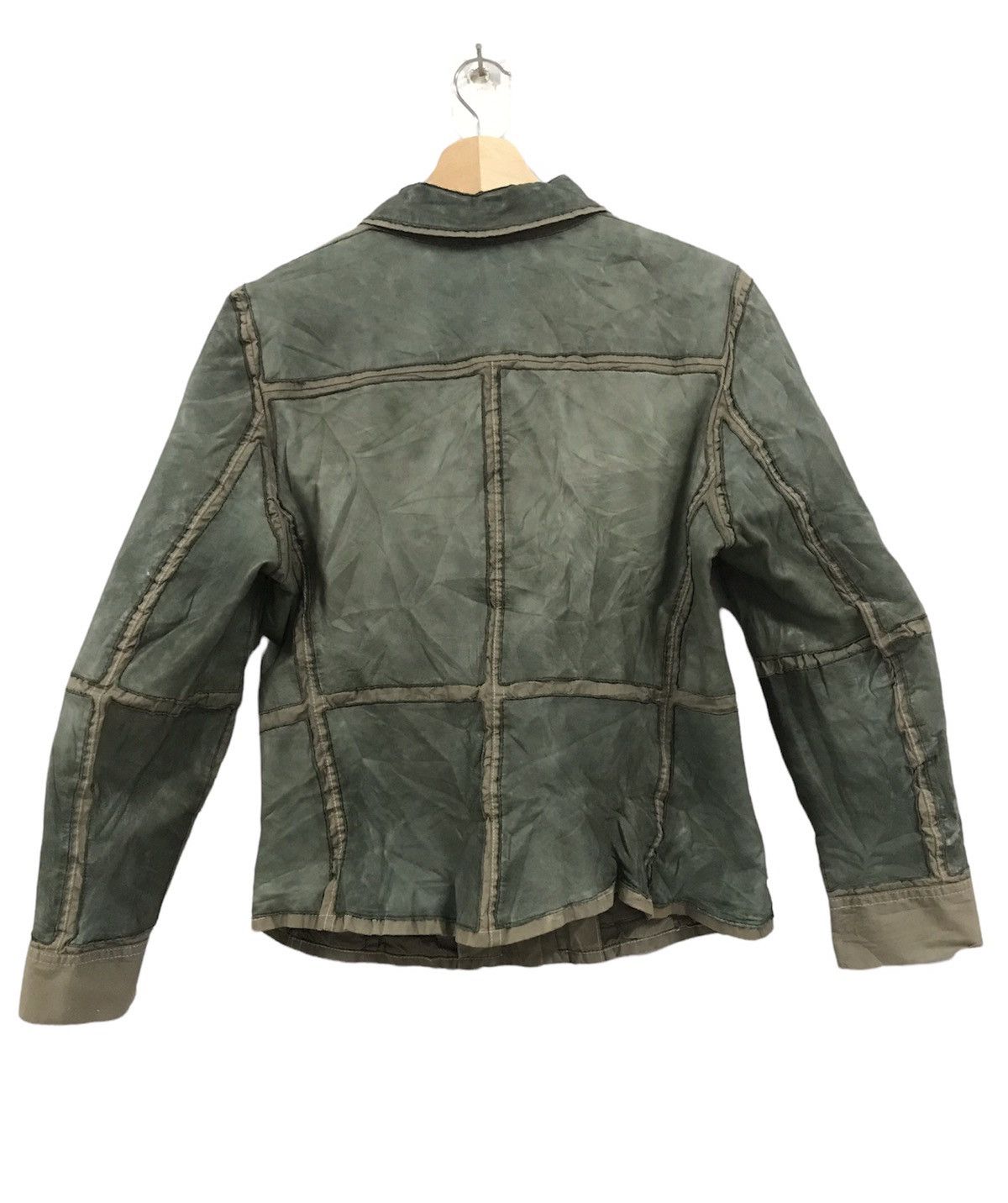 Designer × Japanese Brand Mon Coeur@ By Sheepskin Distressed Rare Design Jacket Size US S / EU 44-46 / 1 - 2 Thumbnail