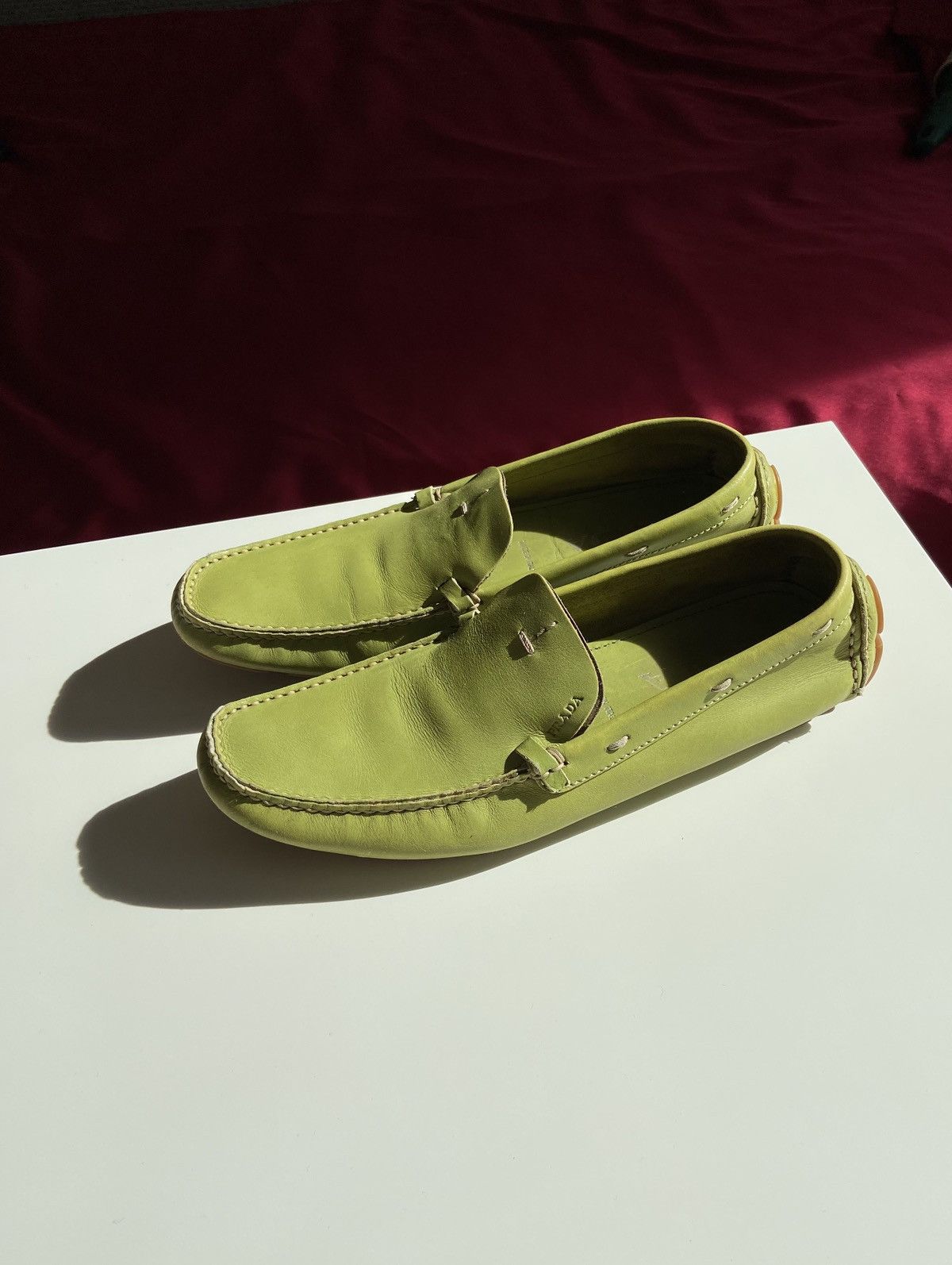Prada Prada leather driver loafers Size US 6 / IT 36 - 2 Thumbnail
