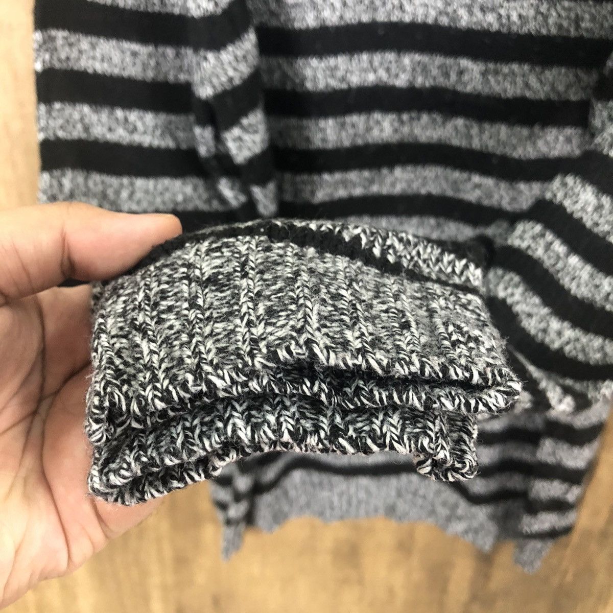 Aran Isles Knitwear Divided H&M Stripe Knitwear Sweater #047 Size US L / EU 52-54 / 3 - 4 Thumbnail