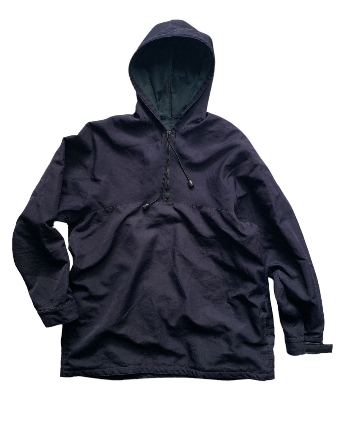 A.P.C. Vintage Half zipper oversized rain jacket Size US L / EU 52-54 / 3 - 1 Thumbnail